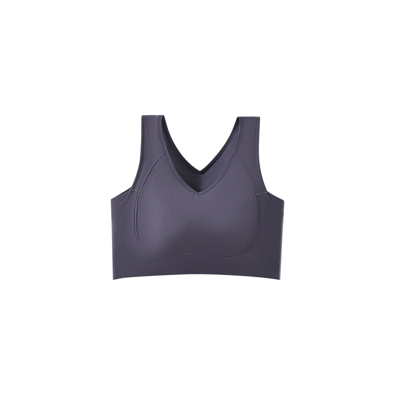 INN-CCG0108-040 XXL【SUPPORT PLUS】居家睡眠防擴美胸內衣 Gray Pinstripe 深灰 (A40) (L-3XL)