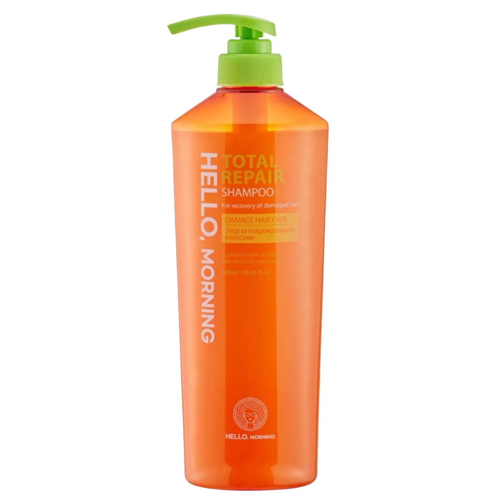 Hello, Morning 修護受損洗髮精 -600mL
