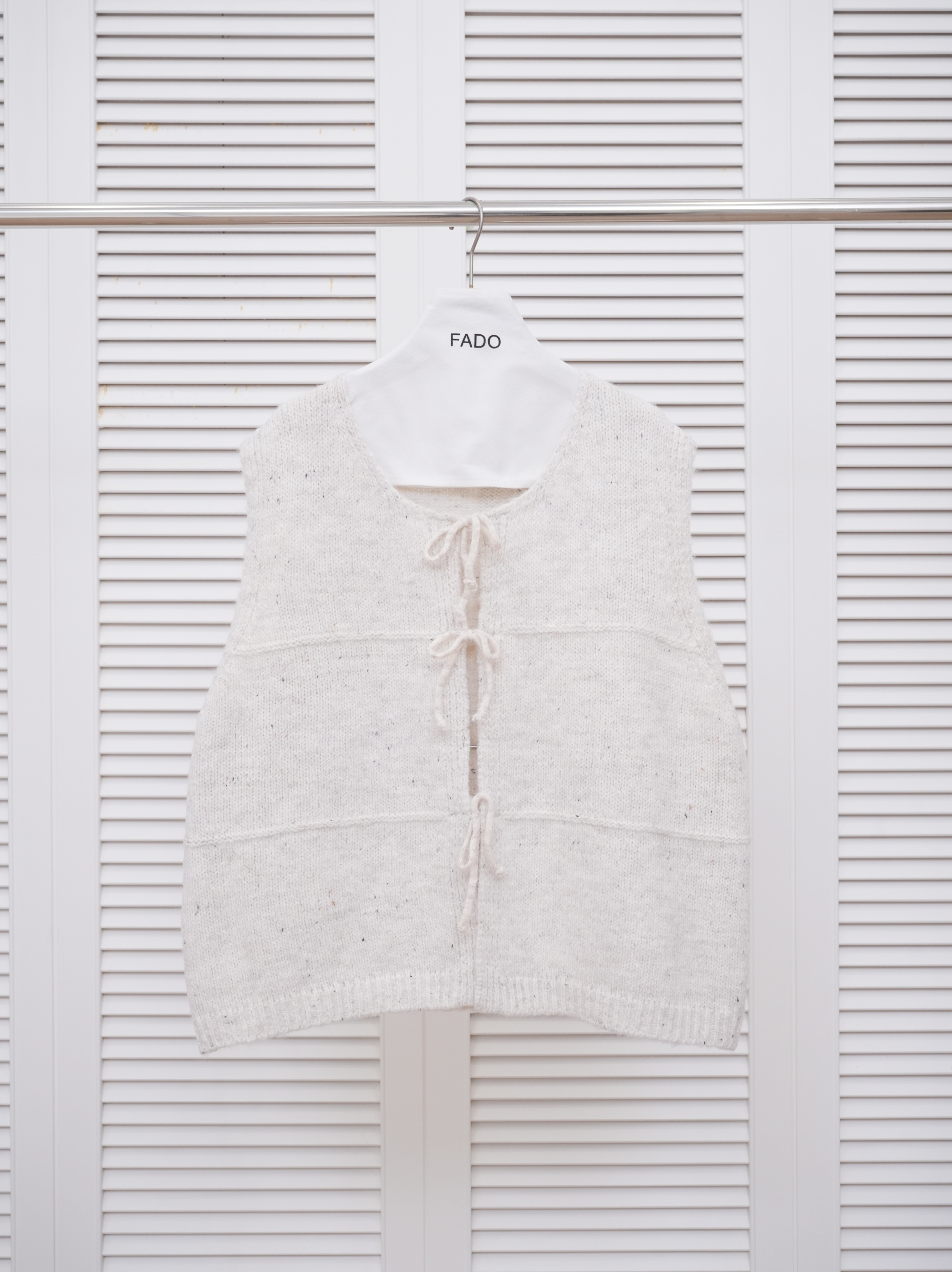 法朵Fado shop｜三層綁帶* ୨ৎ針織背心 1104032  三色
