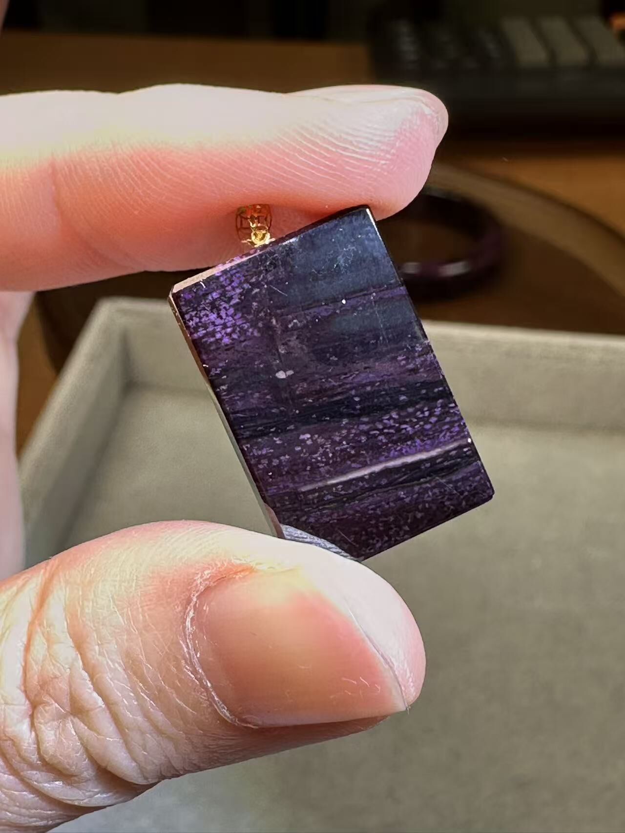 【直播】LL010757 舒俱來18K金裸石吊墜(Q014020CK0229)