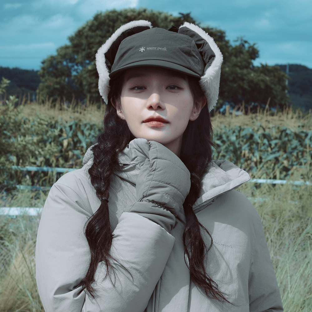Snow Peak｜Merino Wool Primaloft Padding Earflap Cap [3 colors]