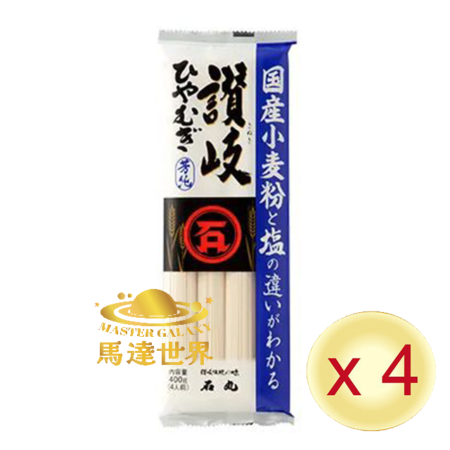【4包優惠】日本芳純讚岐冷麵 (400g/包)(4人前)(日本直送)此日期前最佳：2026/8
