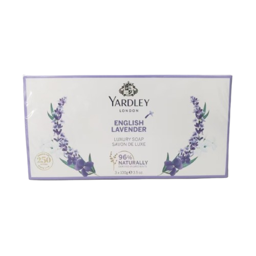Yardley 也利香梘（三件裝）