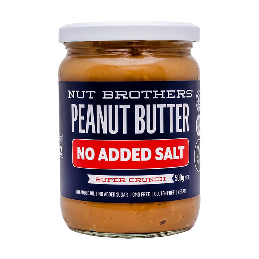 新品69折!【Nut Brothers堅果兄弟】超顆粒花生醬-無鹽(500公克) /無加糖/紐西蘭原裝