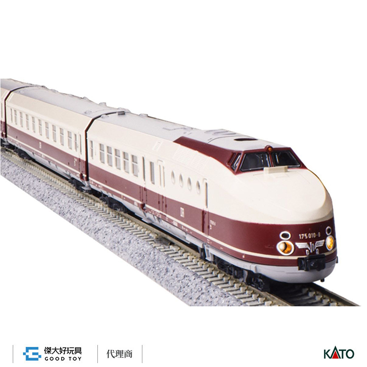 KATO 30-734-1 (HO) 特急柴聯車 東德國鐵 BR 175 Ernst Thalmann (4輛)