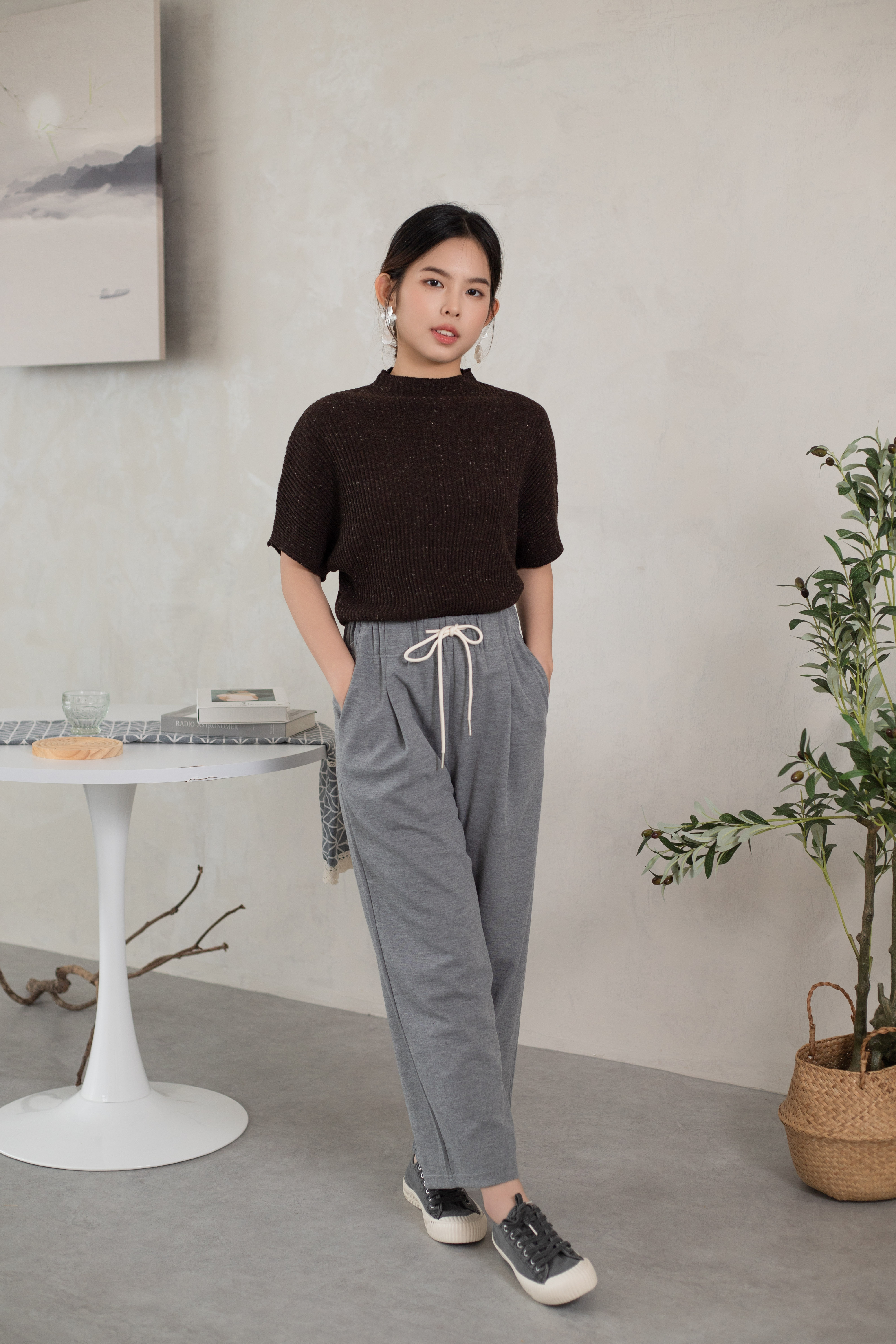 Jonah Relaxed Pants Grey - 2621PLGRY