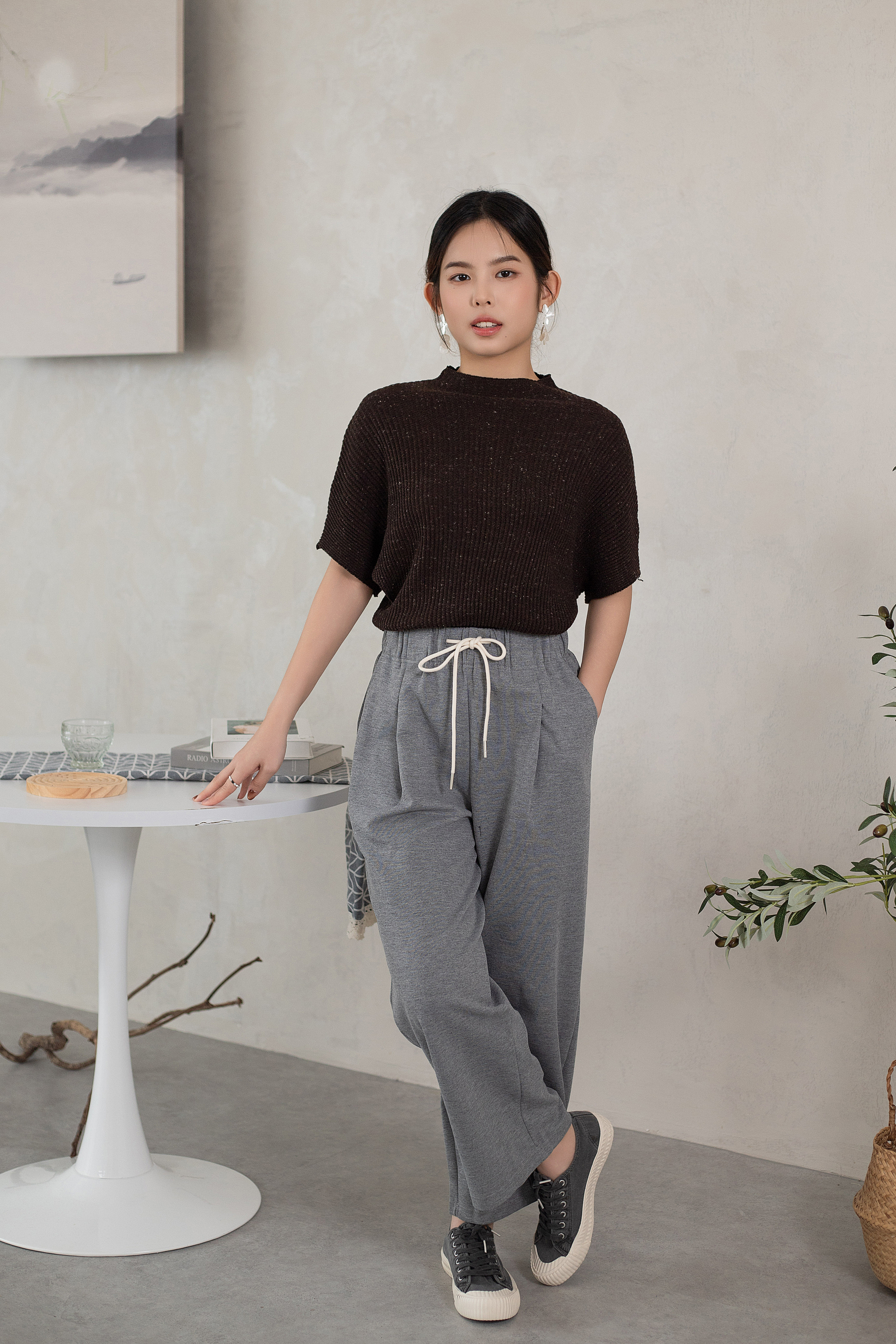 Jonah Relaxed Pants Grey - 2621PLGRY