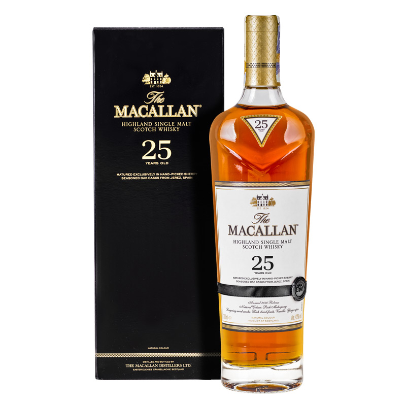 Macallan 25y Sherry Oak (2019 Release) 700ml