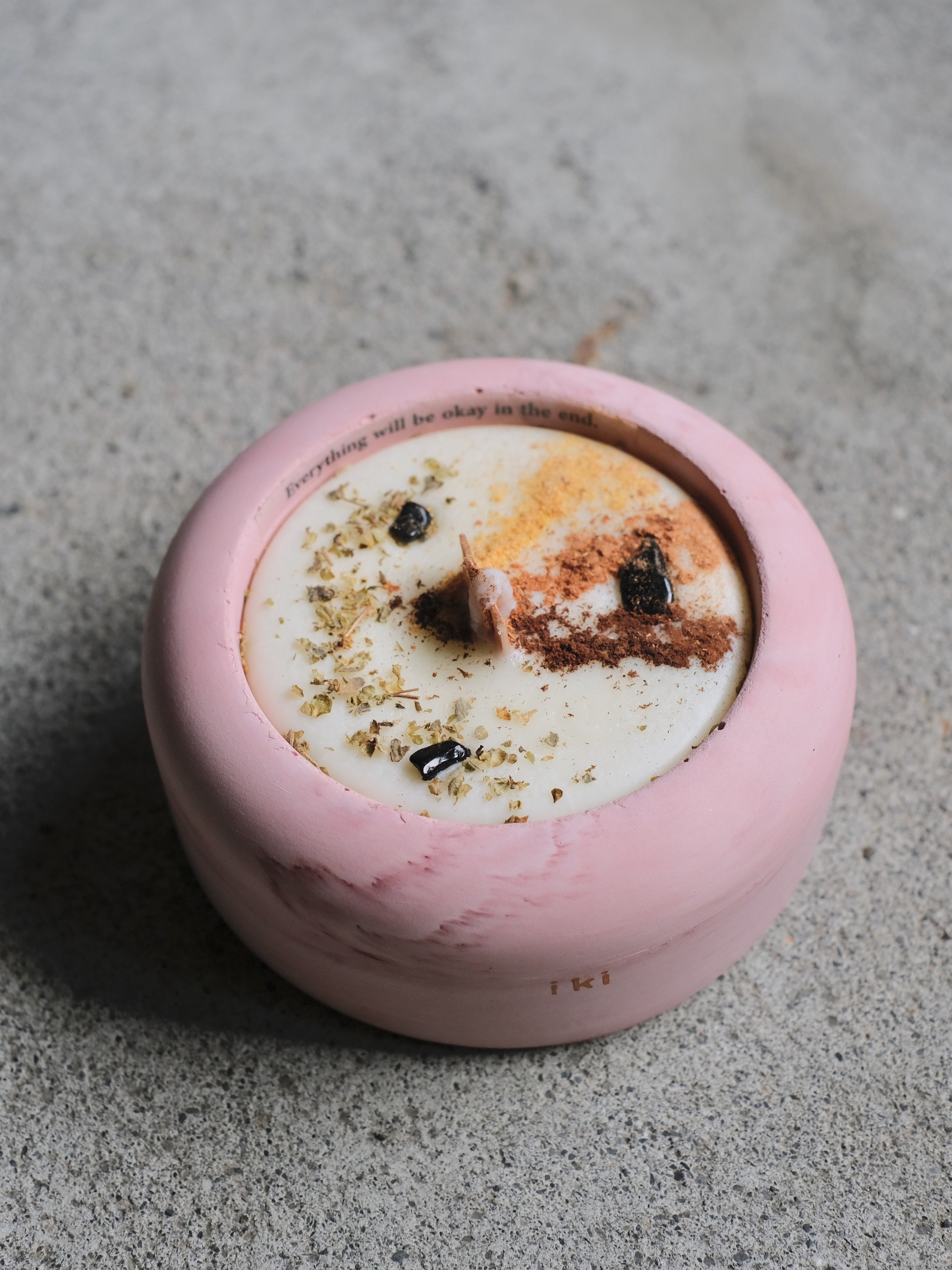 iki scent 能量蠟燭 海底輪