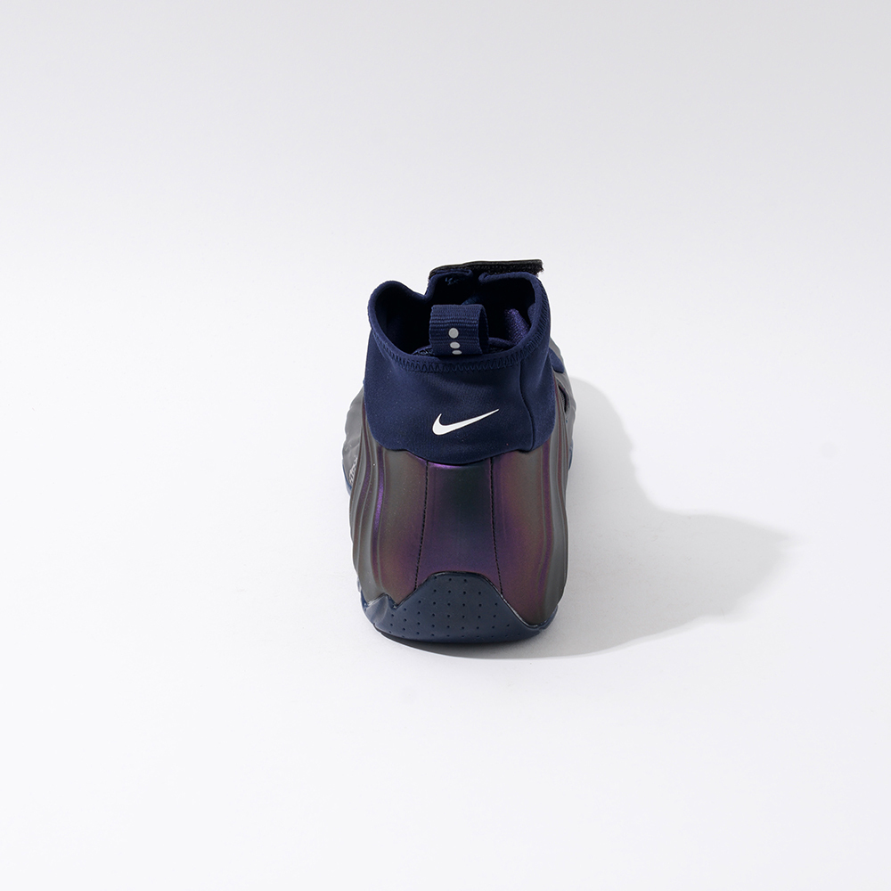 Nike Air Flightposite Qs 男鞋 藍色 Kidd 基德 拉鍊 太空鞋 休閒鞋 HJ4481-900