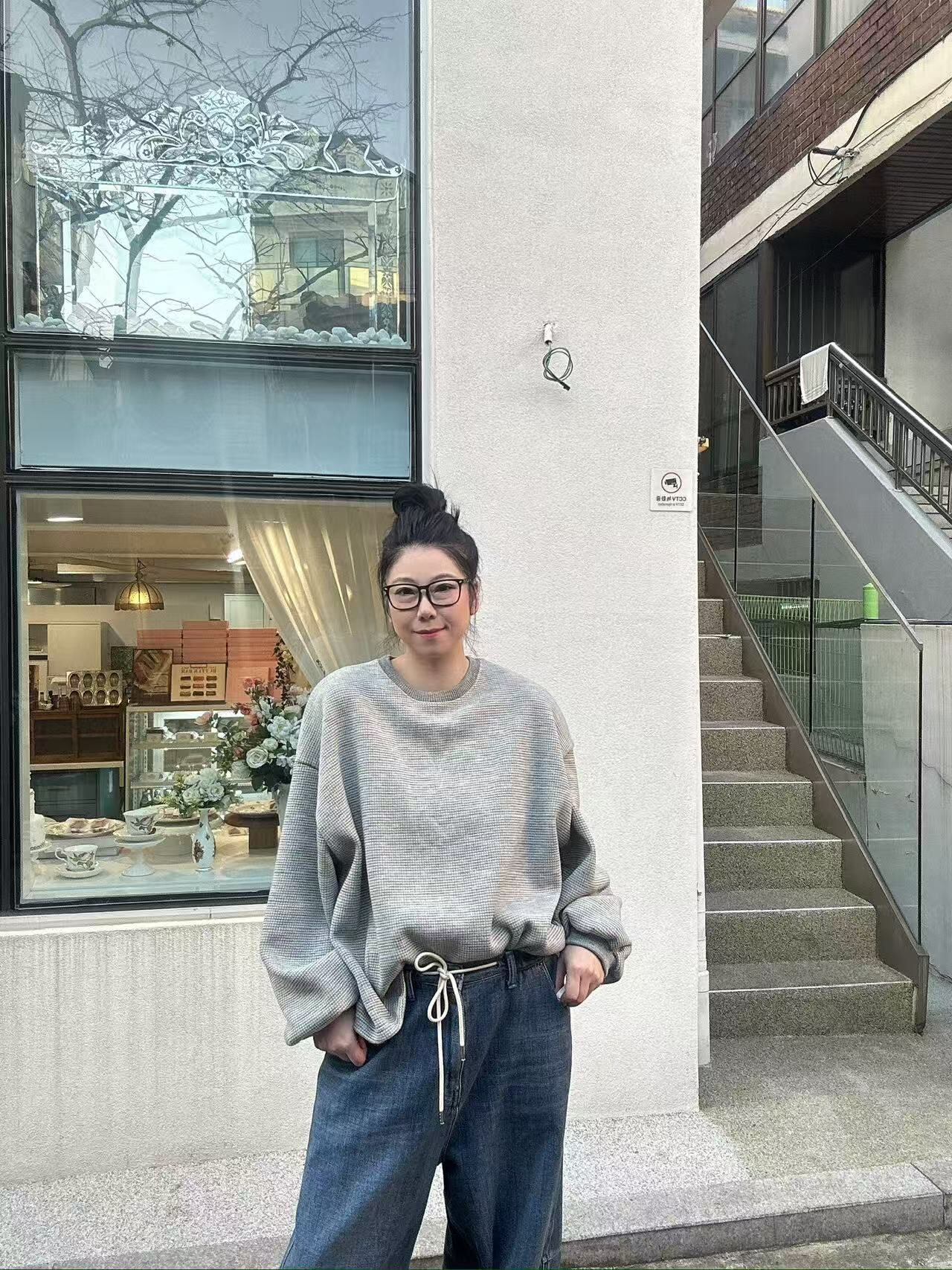 【預購】SS010805 長袖間條上衣