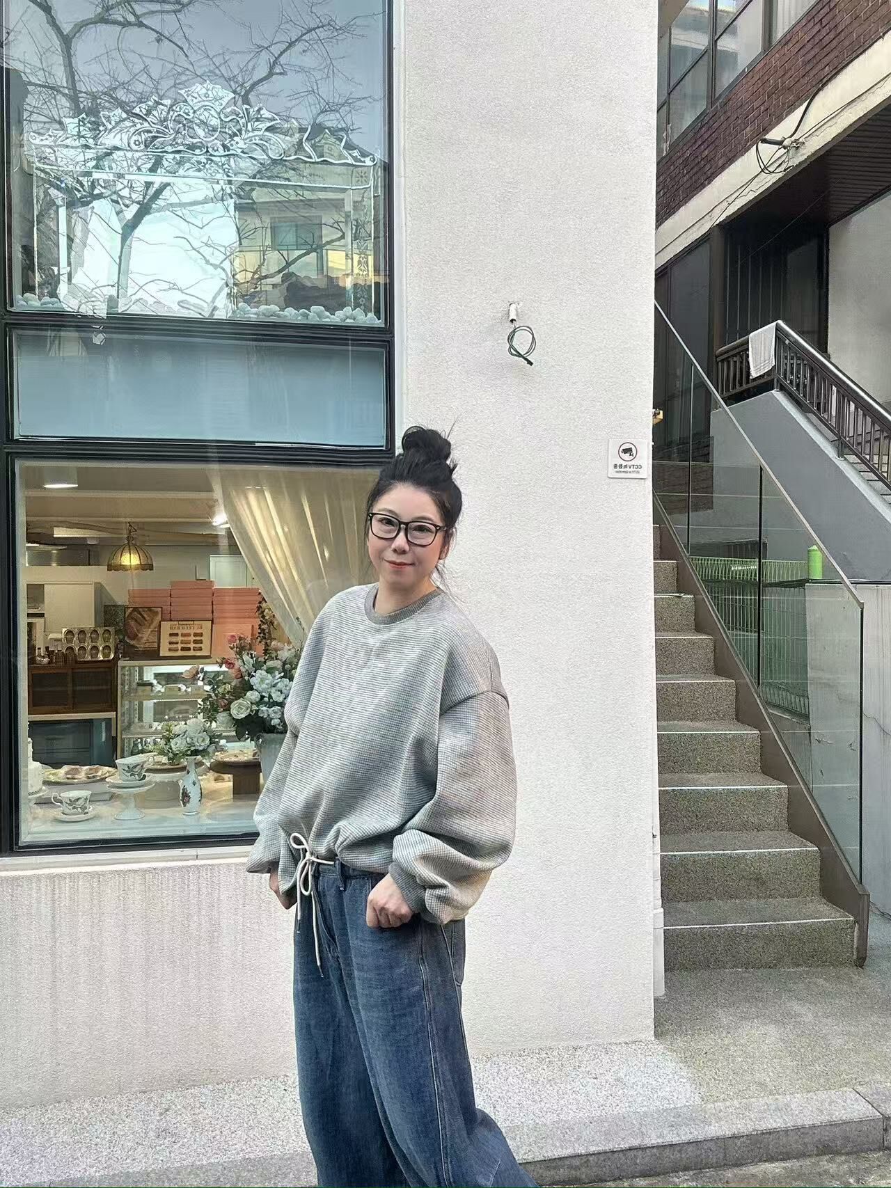 【預購】SS010805 長袖間條上衣