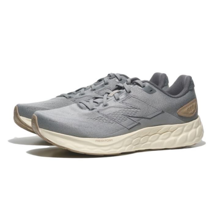 NEW BALANCE 慢跑鞋 NB 680 灰色 2E寬楦 運動鞋 男 M680RY8