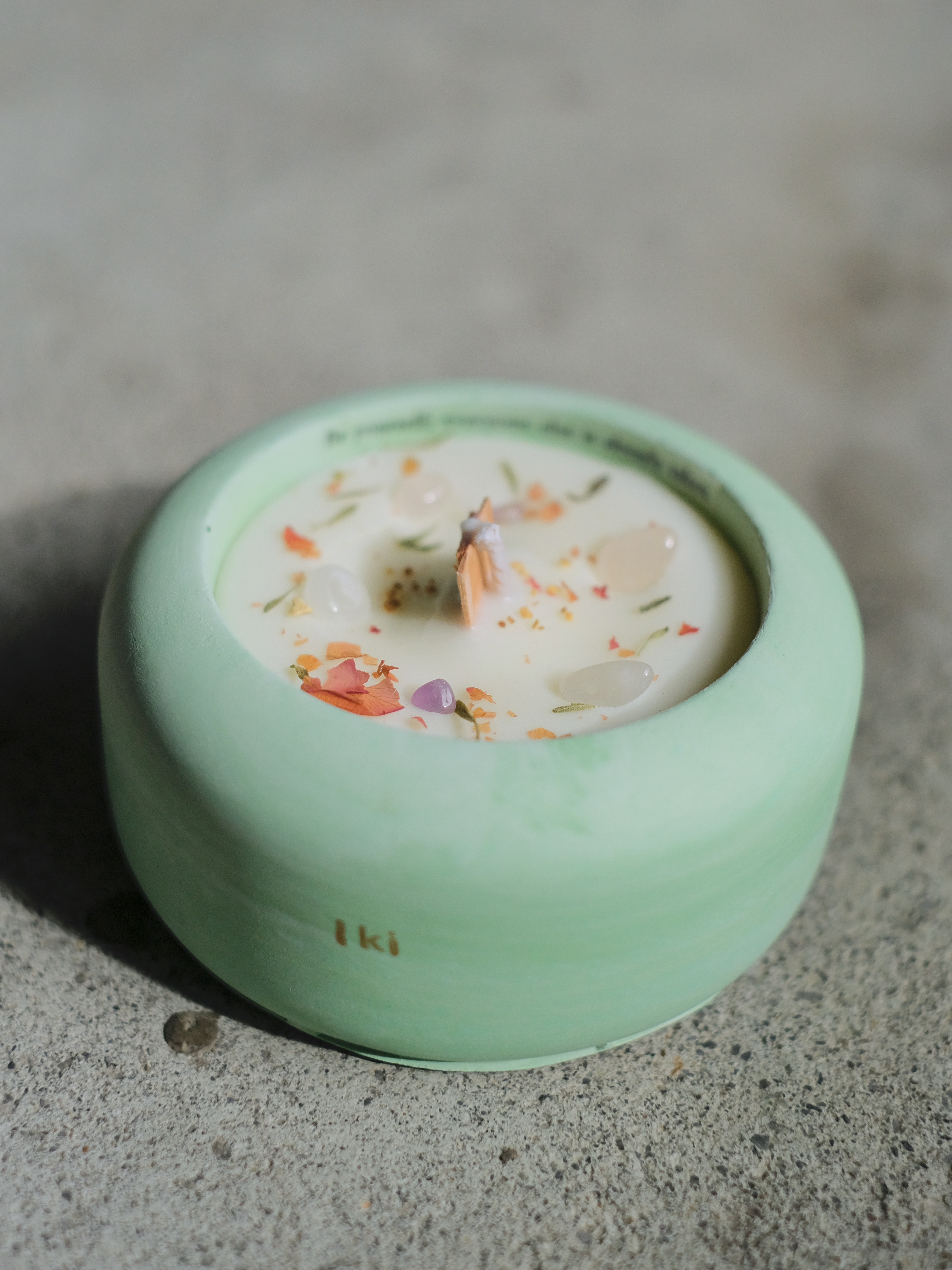 iki scent 能量蠟燭 心輪