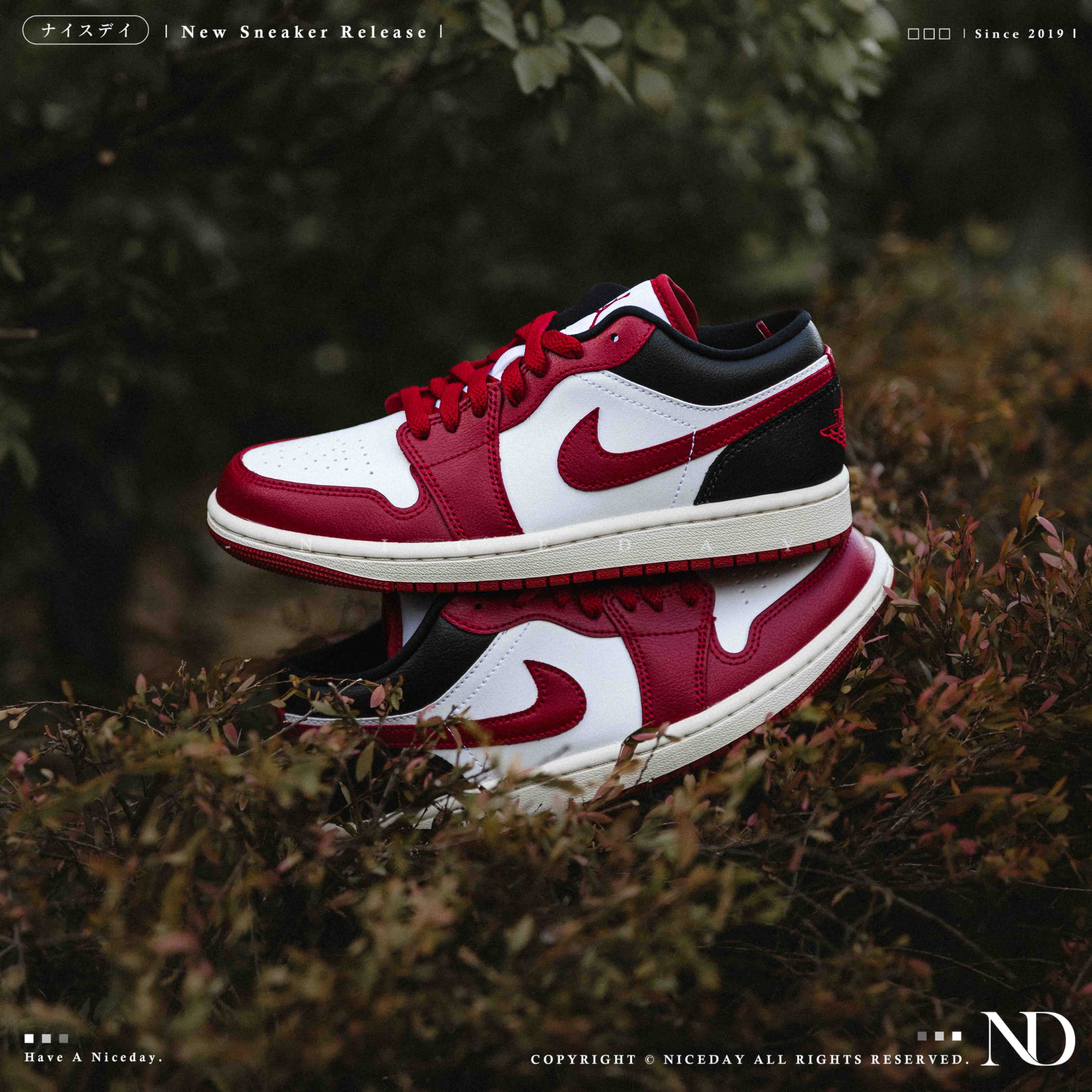 NICEDAY 現貨 Air Jordan 1 Black Toe 芝加哥 紅黑 黑紅 女鞋 復古 DC0774-160