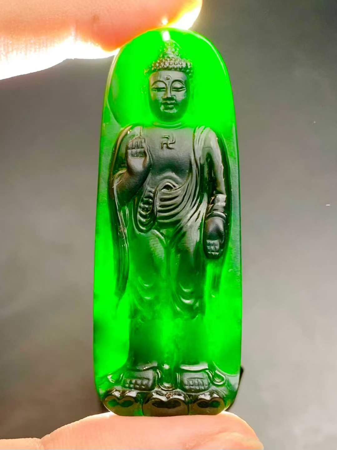 1229591 翡翠墨翠佛祖