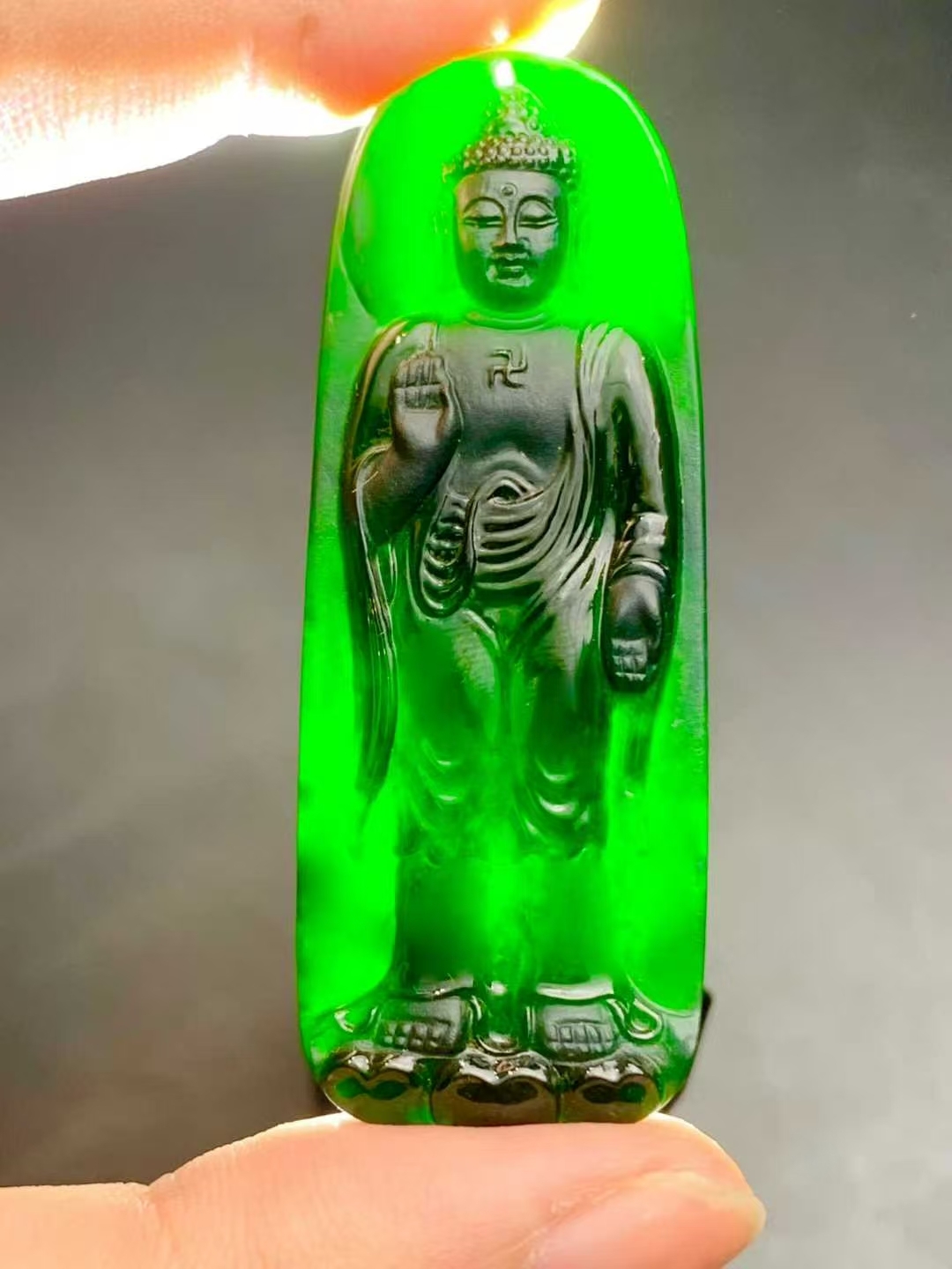 1229591 翡翠墨翠佛祖