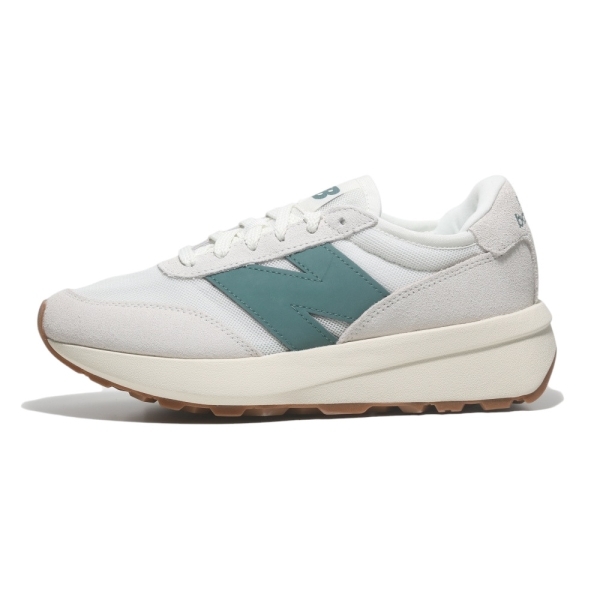NEW BALANCE 休閒鞋 NB 370 白灰綠 復古鞋 女 U370CC