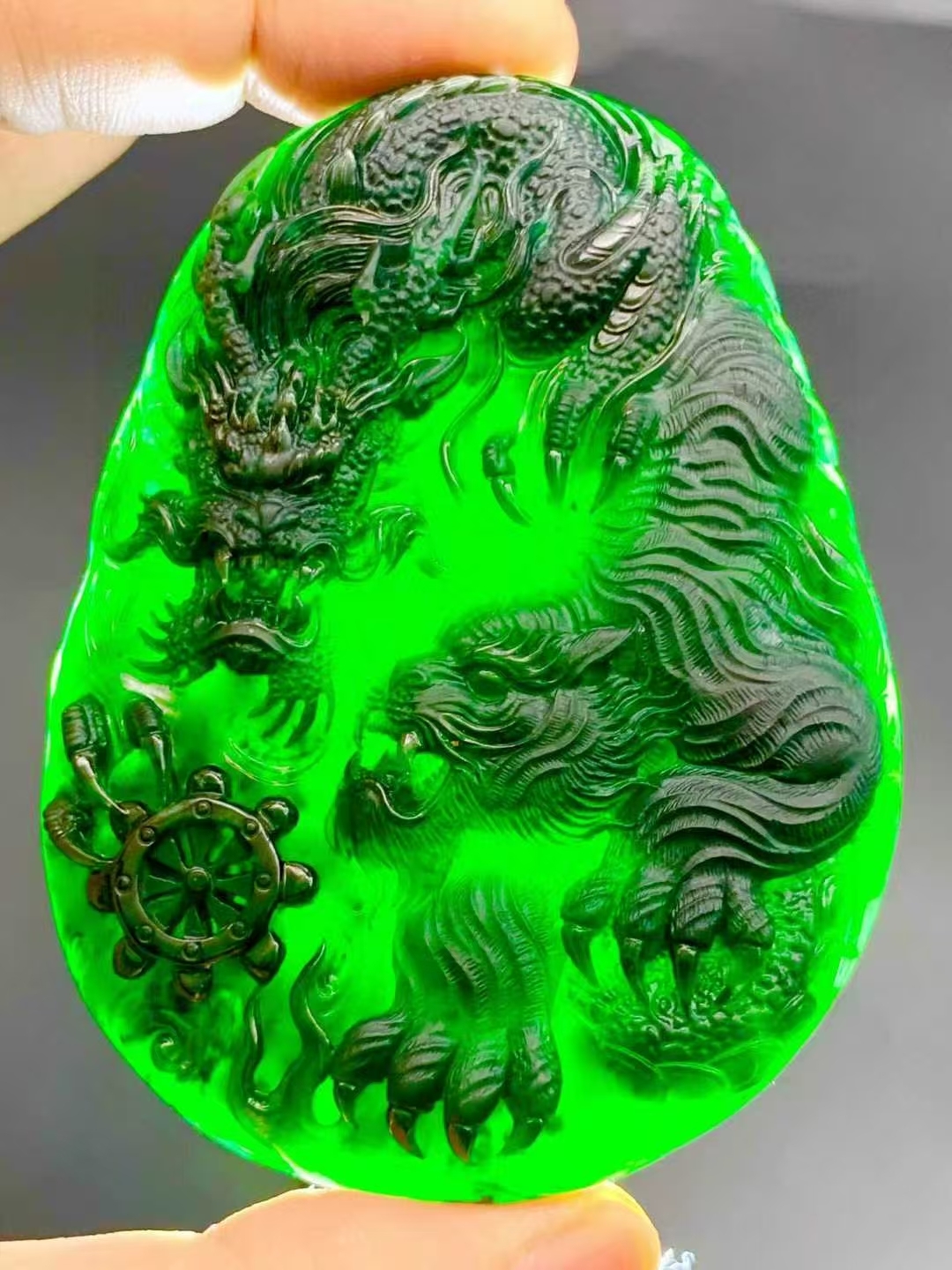 1229592 翡翠墨翠臥虎藏龍