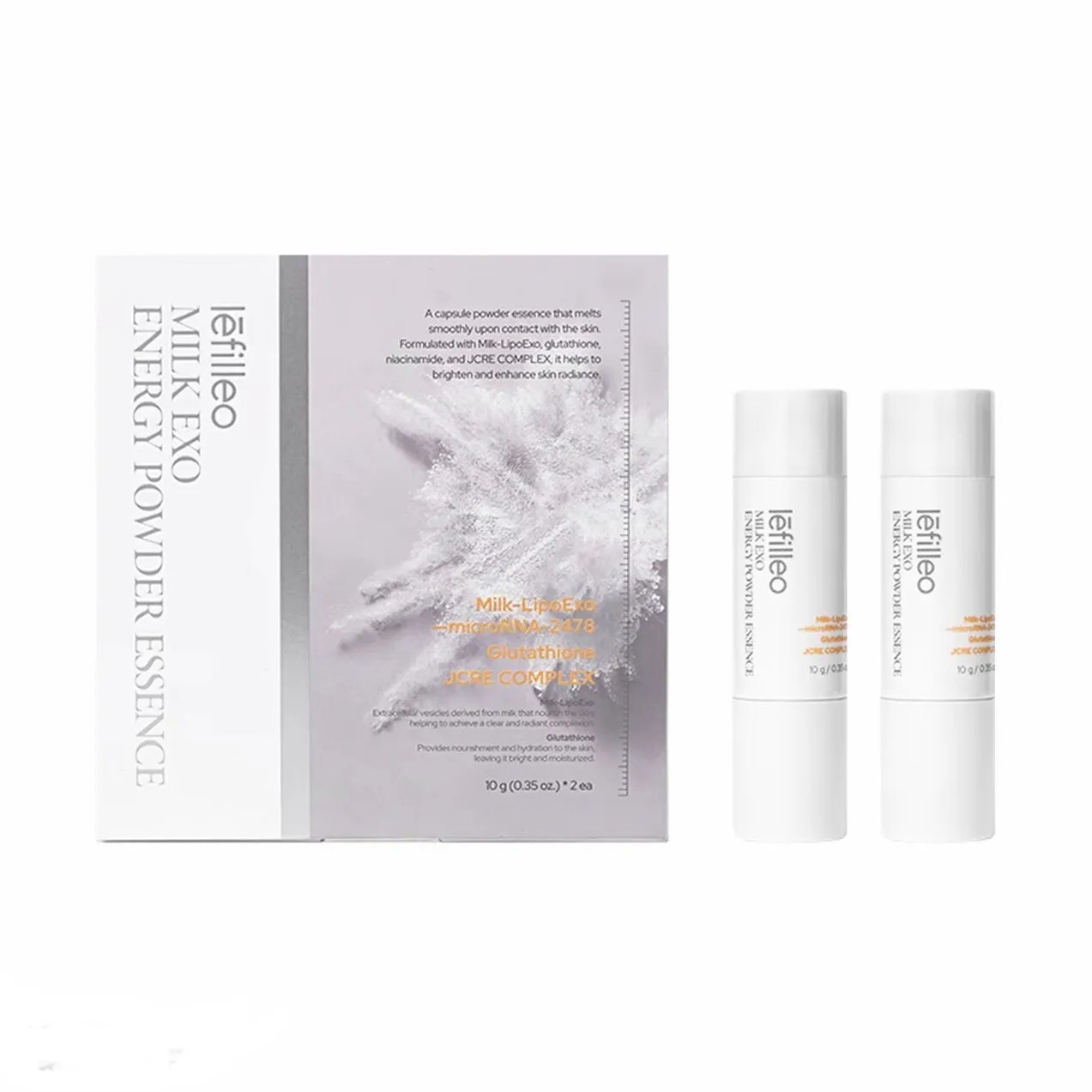 韓國 lefilleo 麗菲歐 【正品】童顏 外泌體美白粉套盒10G*2瓶