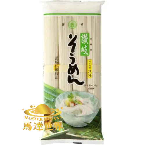 日本讚岐素麵 (400g/包)(4人前)(日本直送)此日期前最佳：2026/12