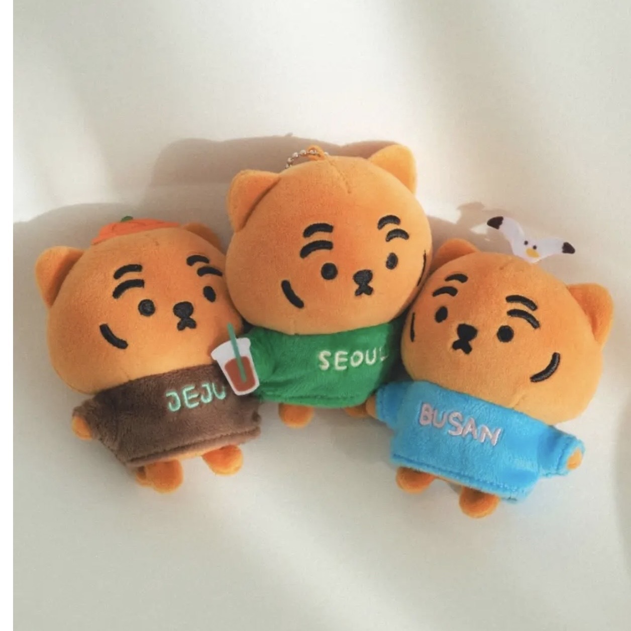 MUZIK TIGER TOUR CITY 韓國城市 吊飾 地區造型 共三款 韓國代購