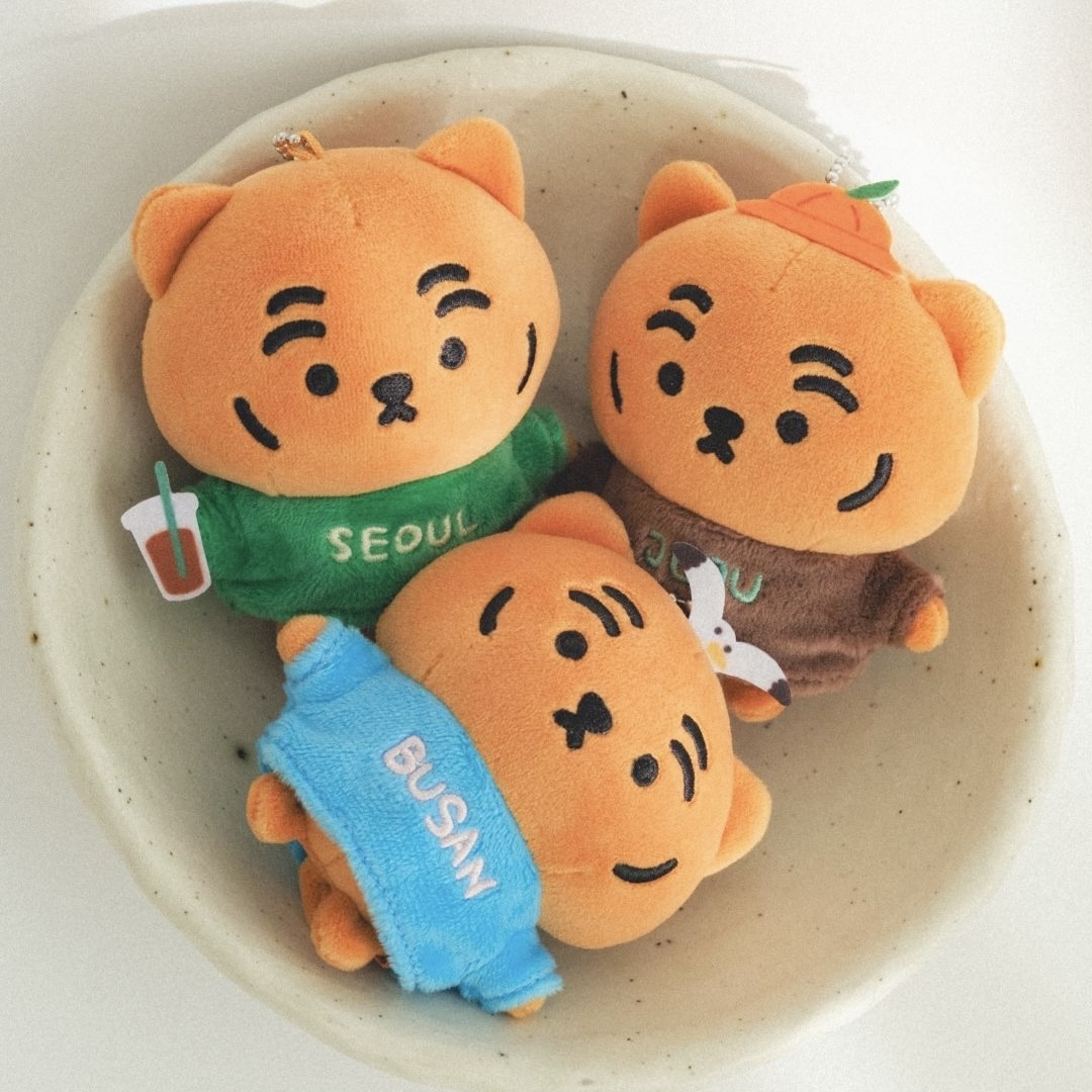 MUZIK TIGER TOUR CITY 韓國城市 吊飾 地區造型 共三款 韓國代購