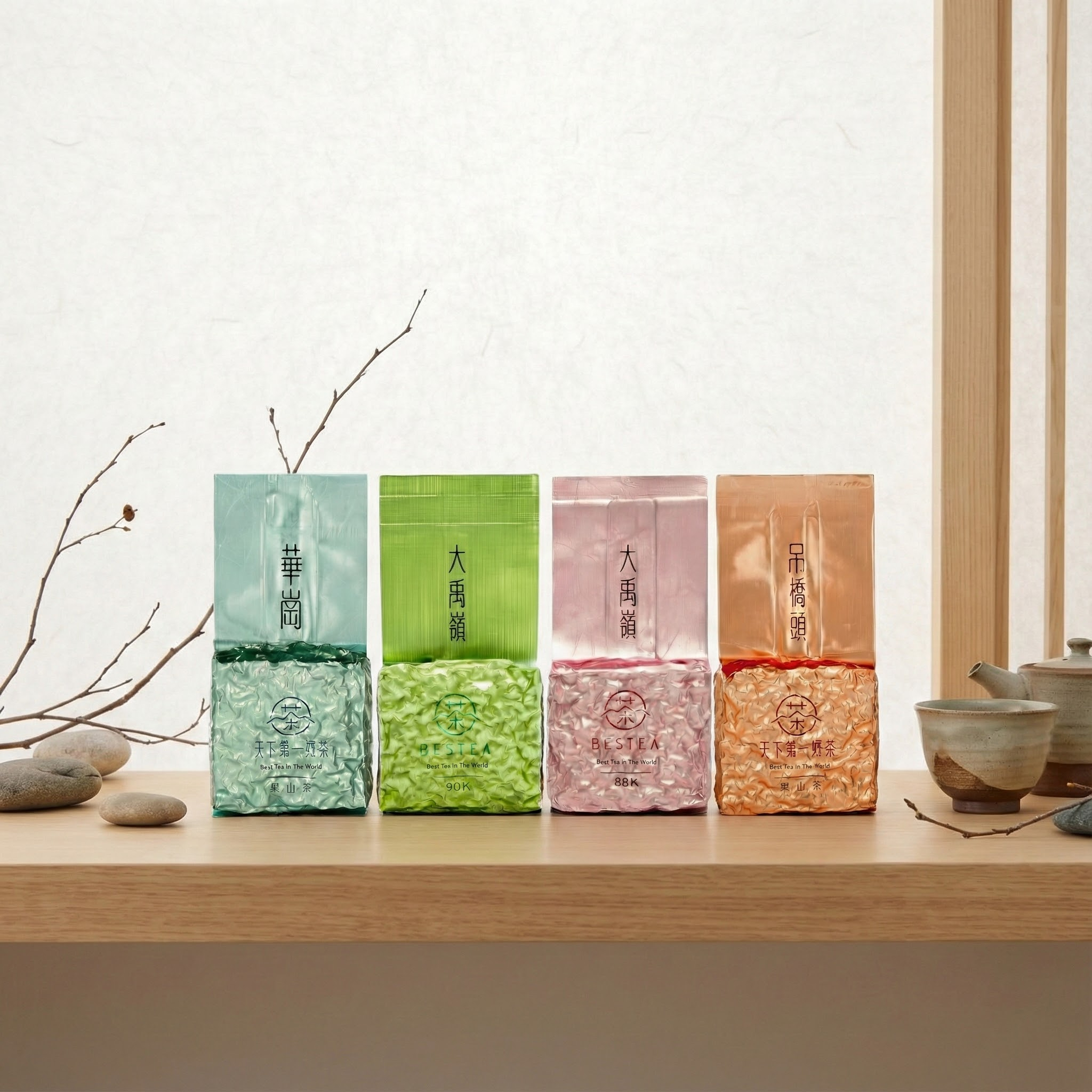 嚴選好茶組-300g｜華崗×大禹嶺×吊橋頭【半斤】