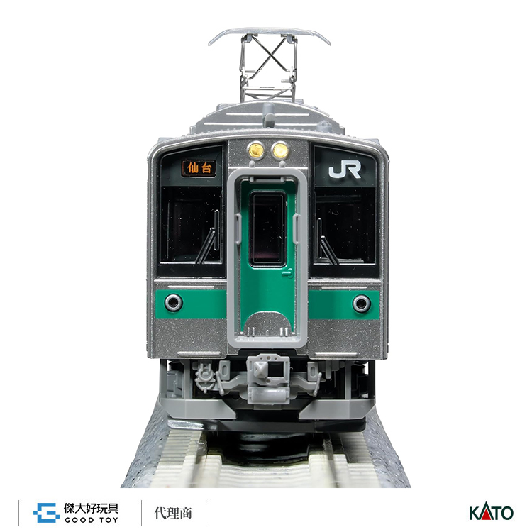 KATO 10-1553S 電車701系1000番台仙台色(4輛)