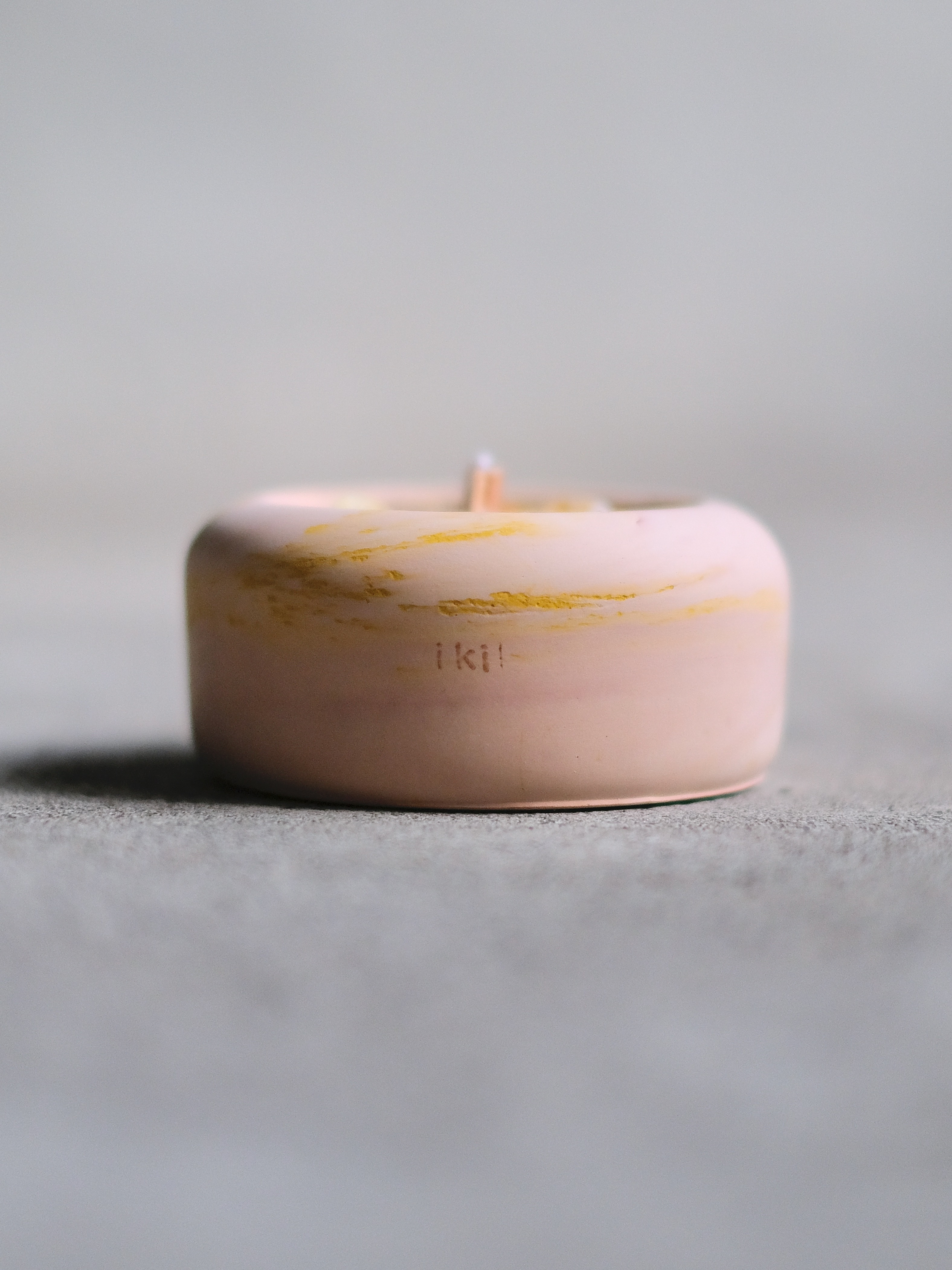 iki scent 能量蠟燭 臍輪