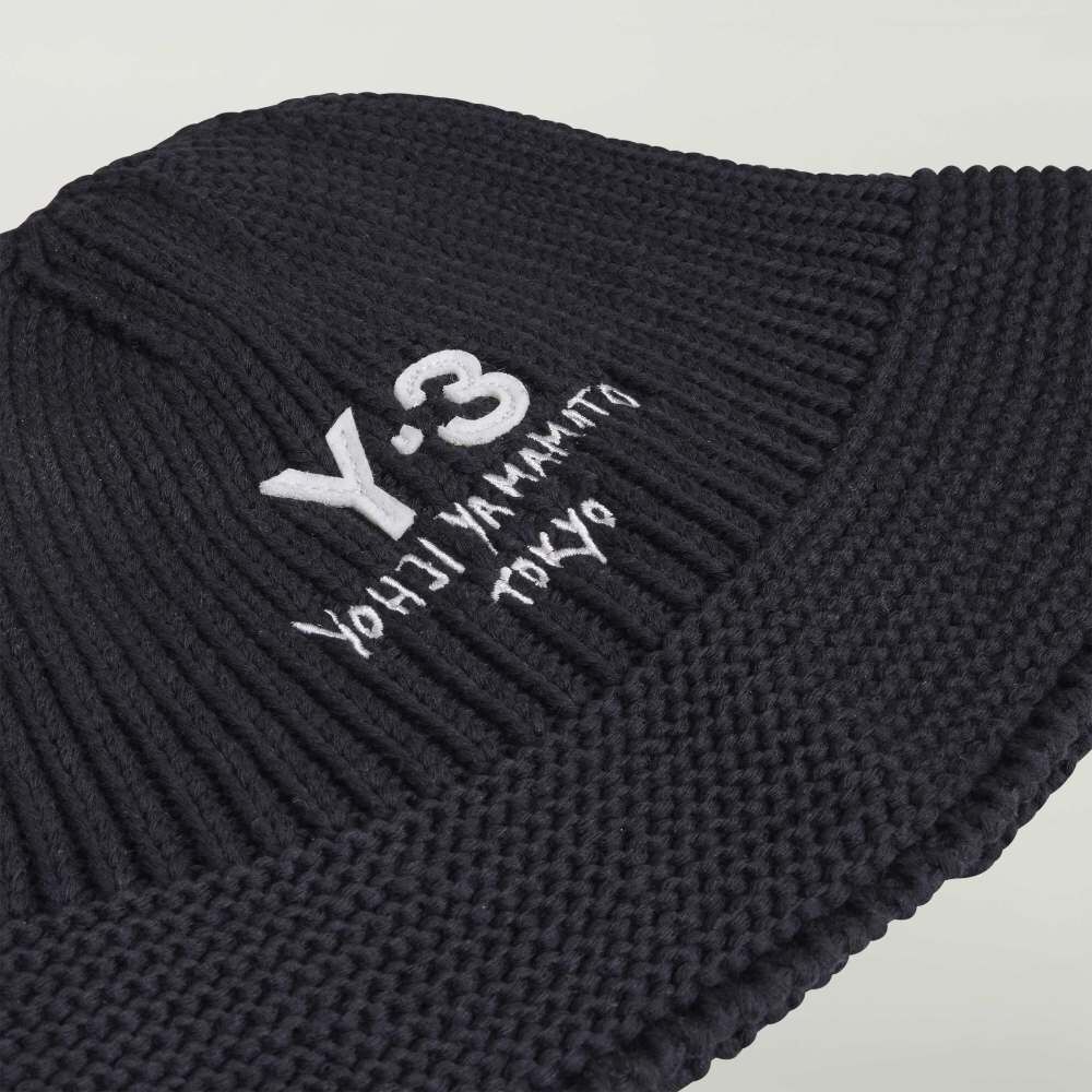【 Y-3 KNITTED HAT 編織漁夫帽 - 黑 】
