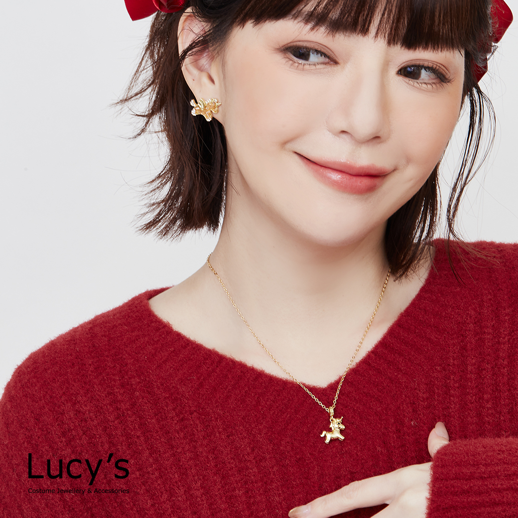 閃亮獨角獸 項鍊 (二色) (129388/129389)