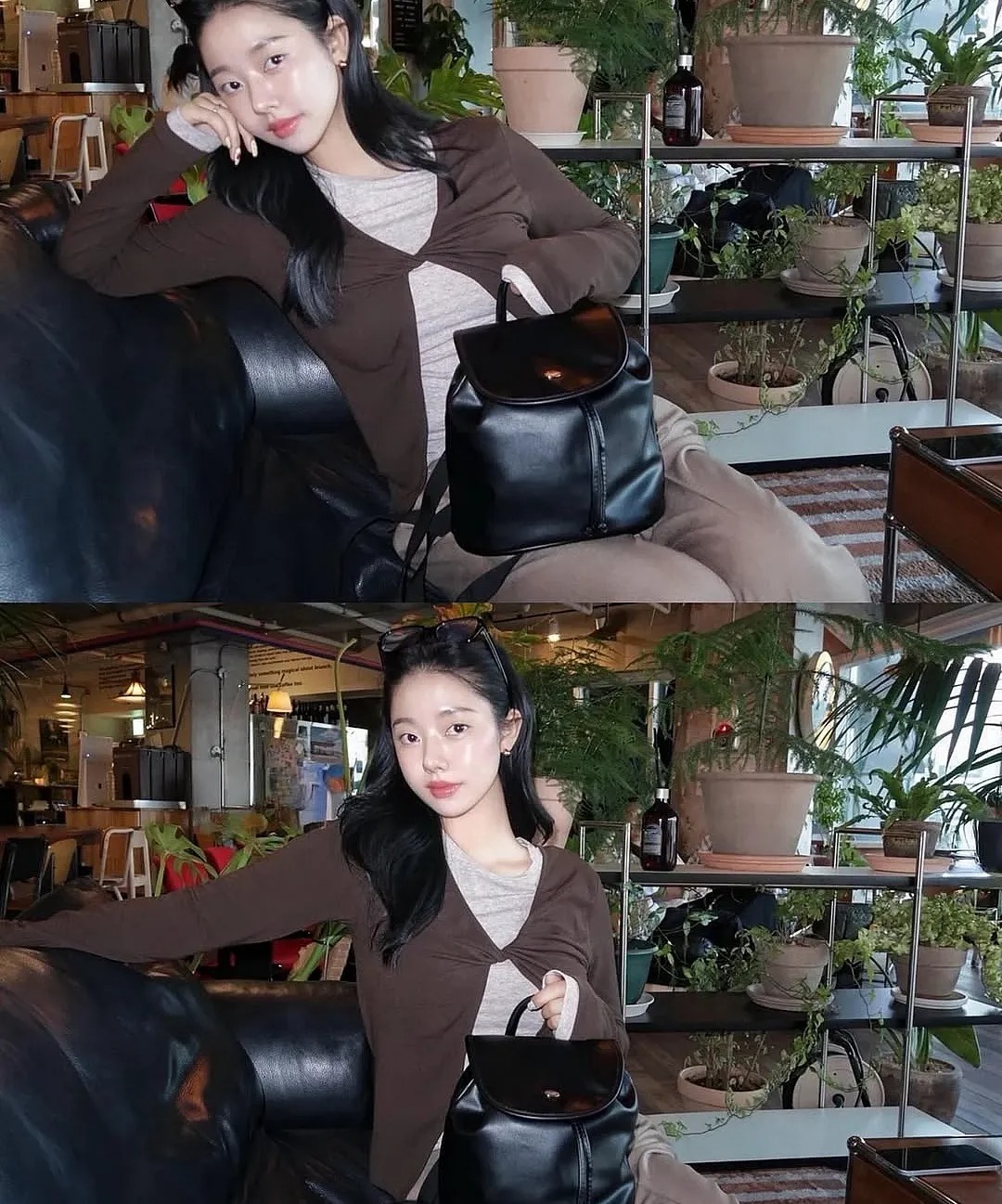 General Idea WOMAN Layered Twisted T-shirt