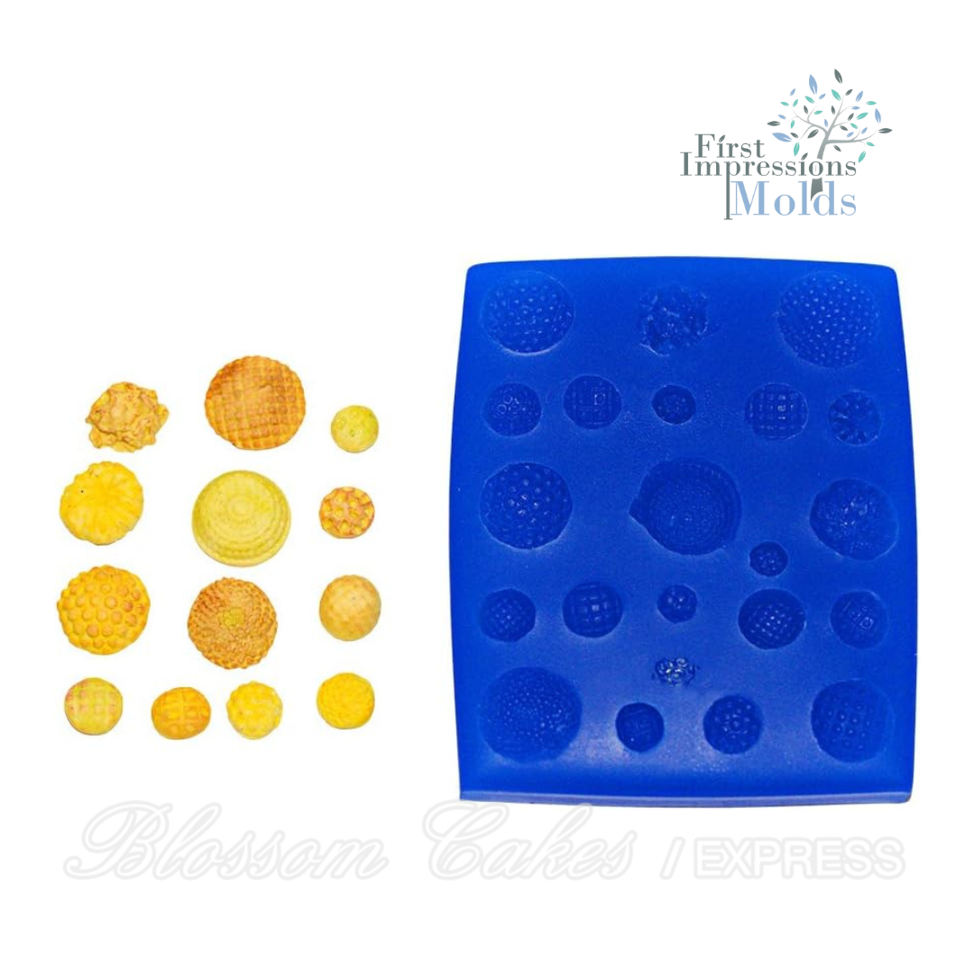 FI Assorted Centers Silicone Mold