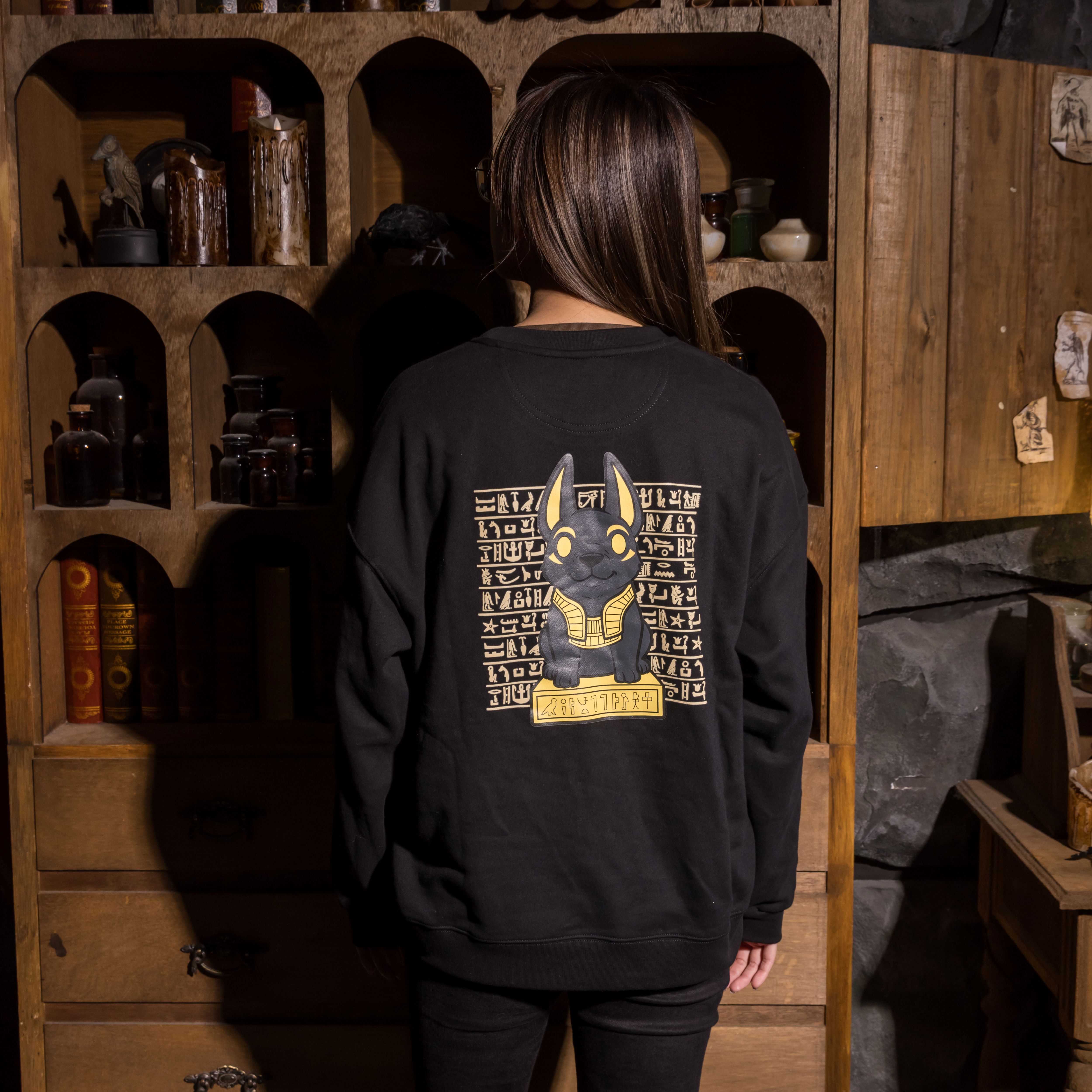 世界古文明藝術大學T｜阿奴比斯 黑