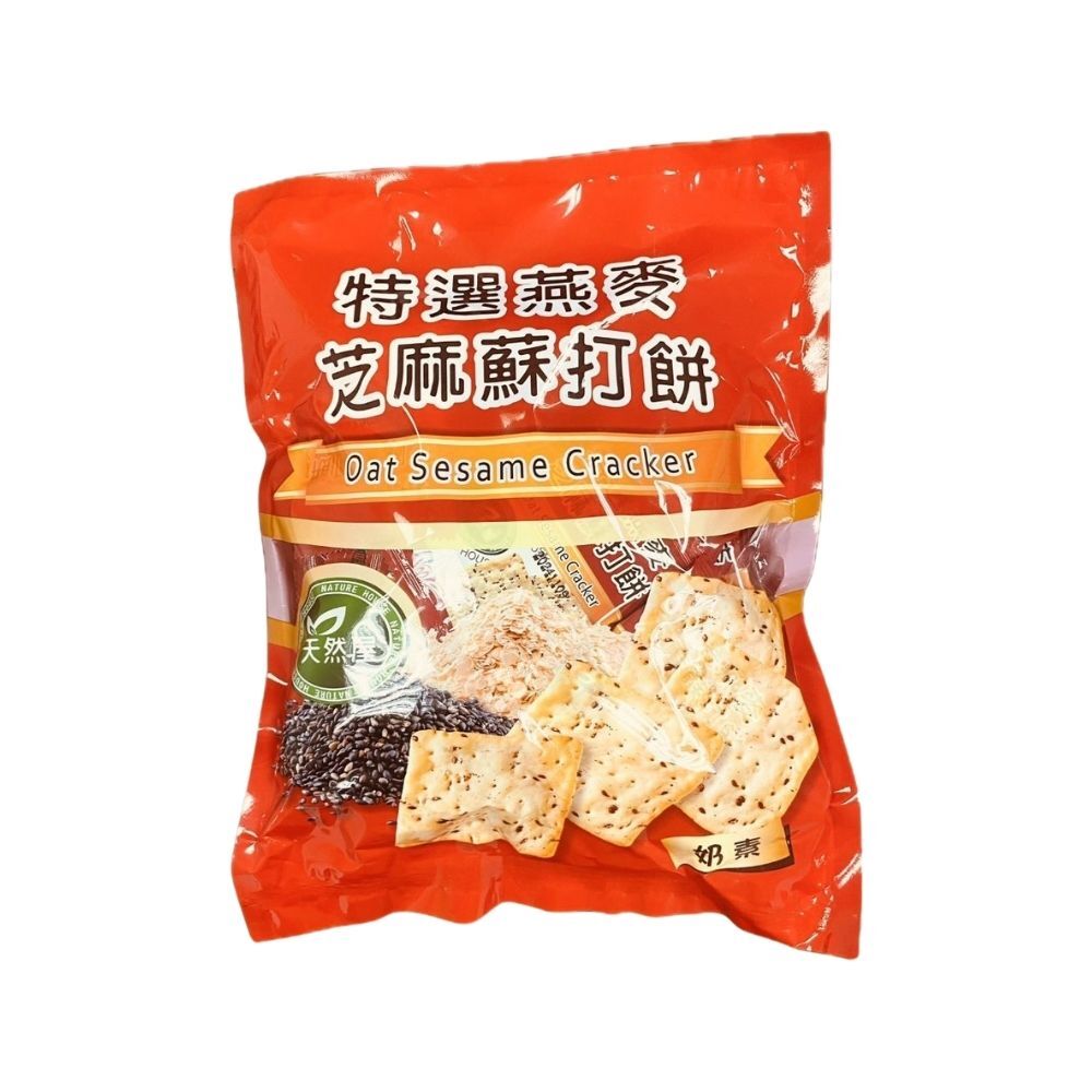 (箱購) 蘇打餅量販包_特選燕麥芝麻_289g x 12盒