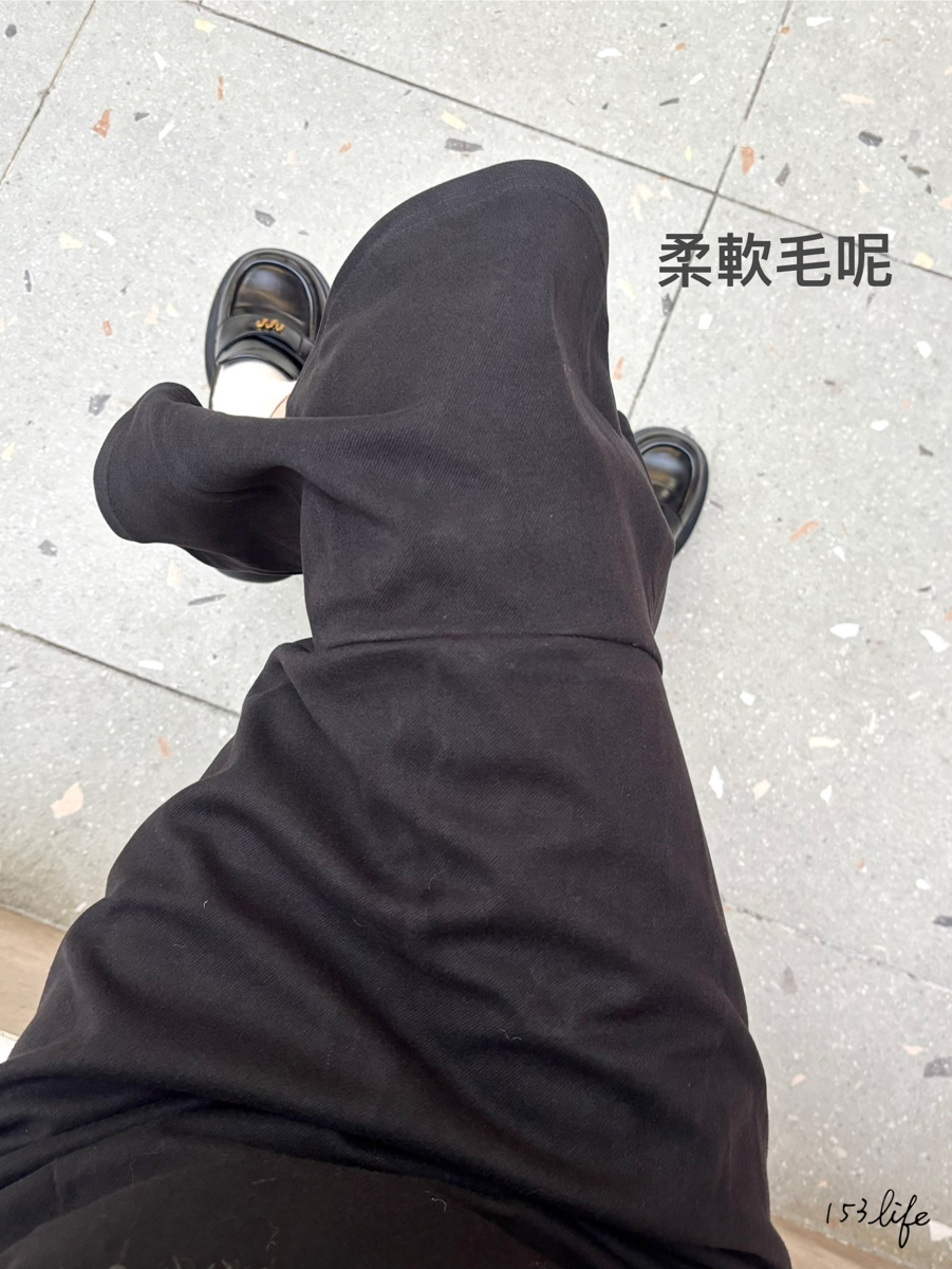 |現+預|小個子軟毛呢秋冬魚尾半裙 XXS-L