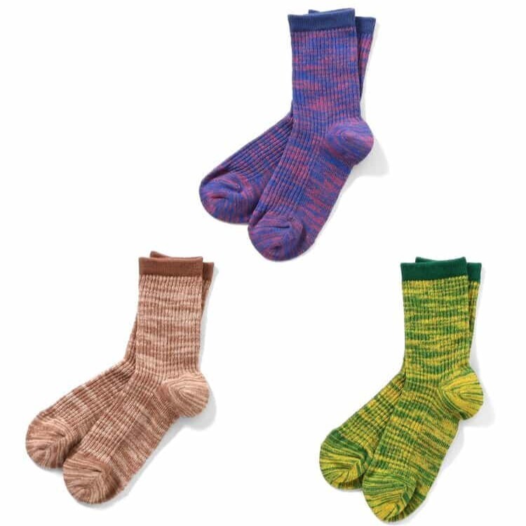 【現貨】19-21 混色兒童襪3入一組