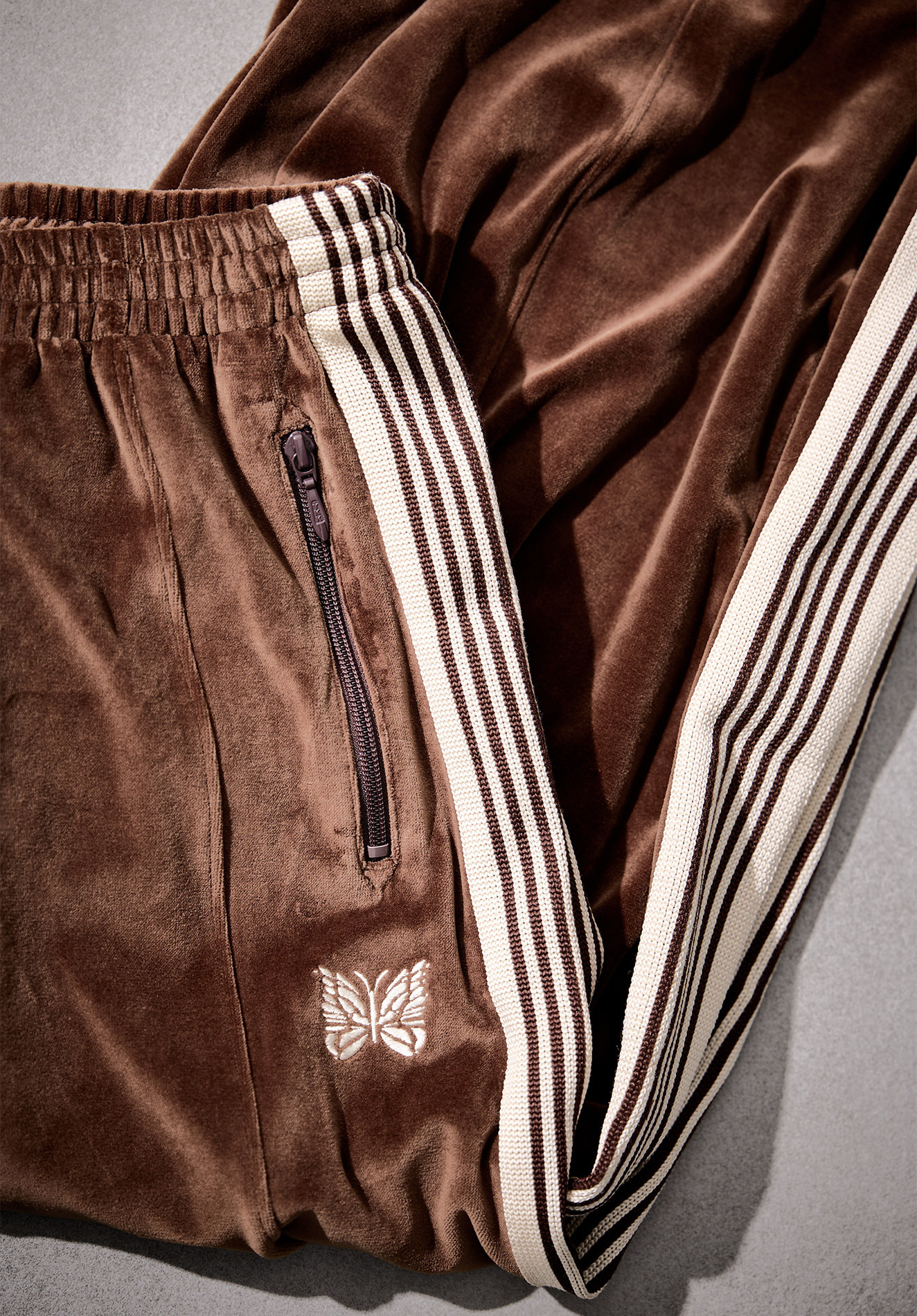 NEEDLES / H.D. TRACK PANT - C/PE VELOUR