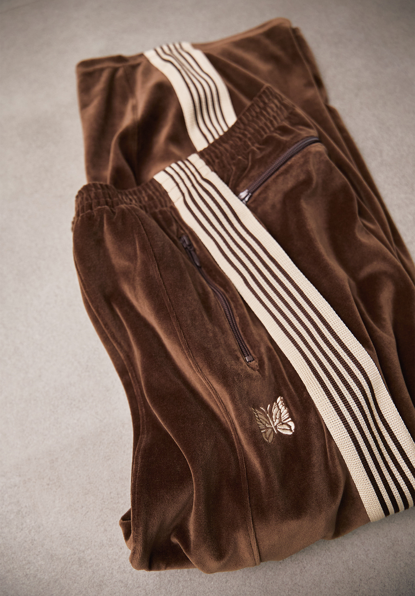 NEEDLES / H.D. TRACK PANT - C/PE VELOUR