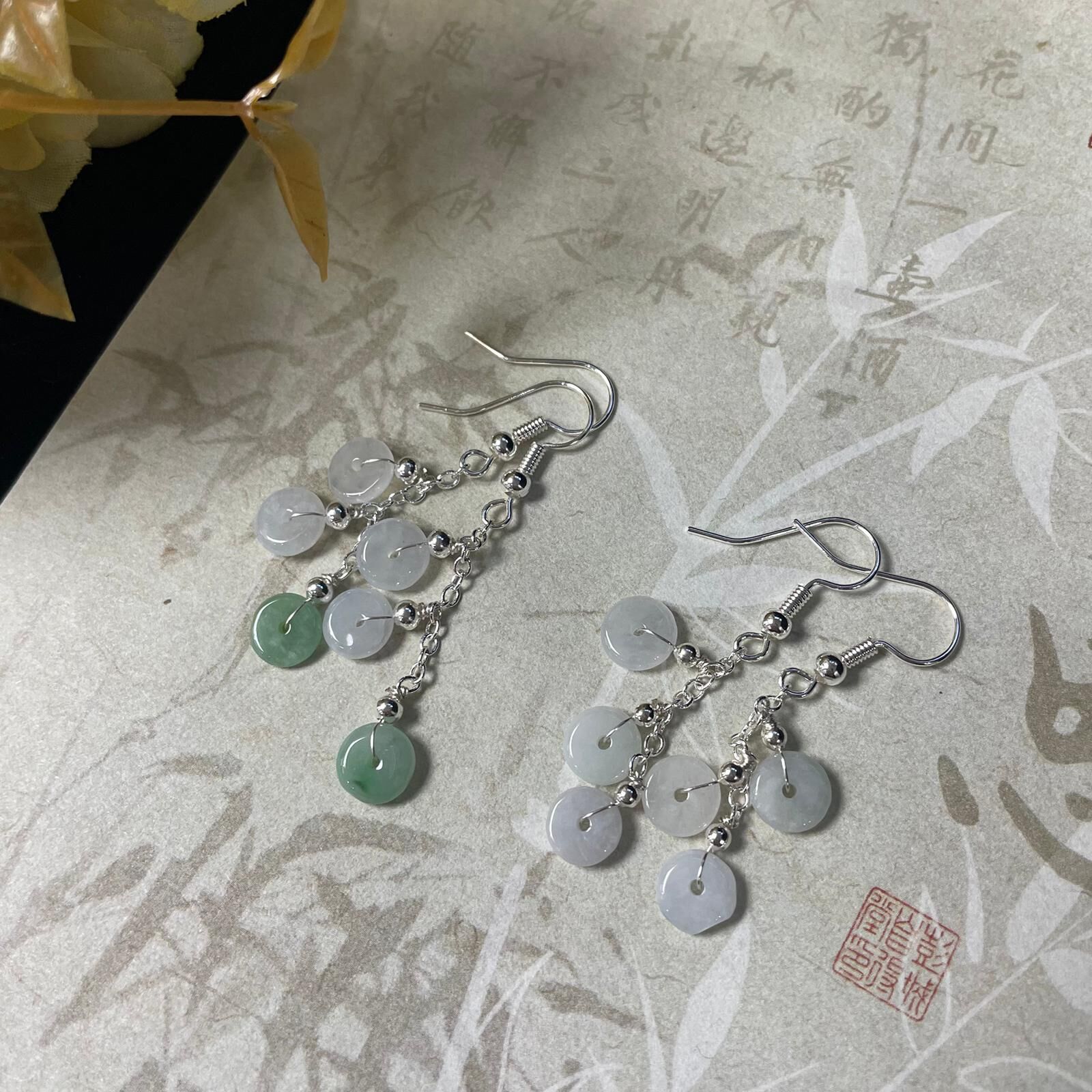 【直播】LL010403 小平安扣耳環