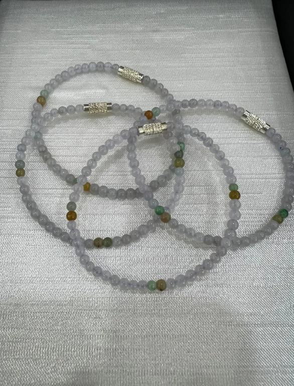 【直播】LL010410 紫小米珠手串