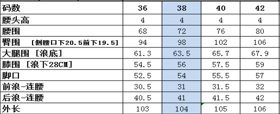 0109An20-春節靚衫-牛仔長褲（A20）