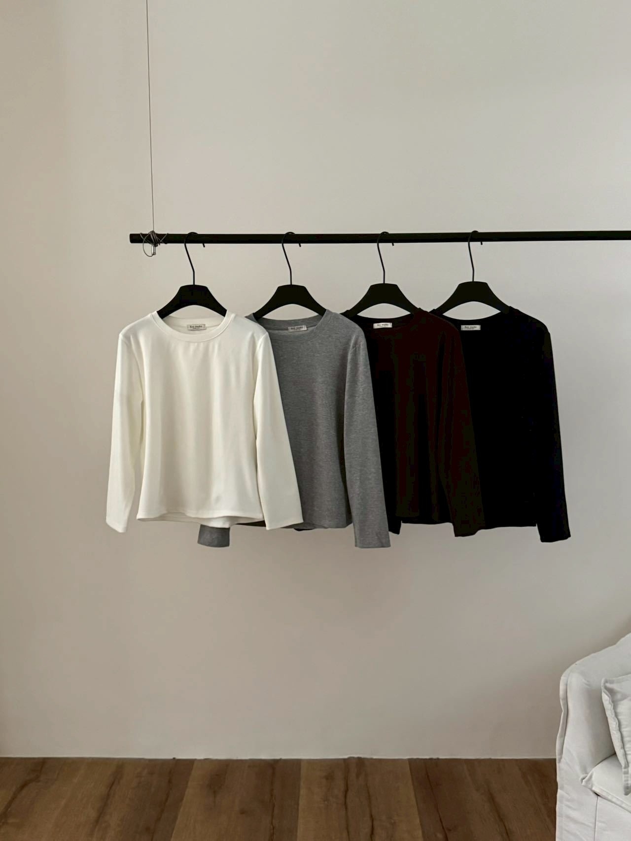 羊絨內搭素T RCR2590