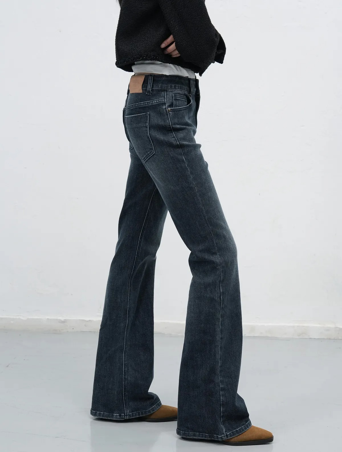 General Idea Bootcut Washed Denim Pants