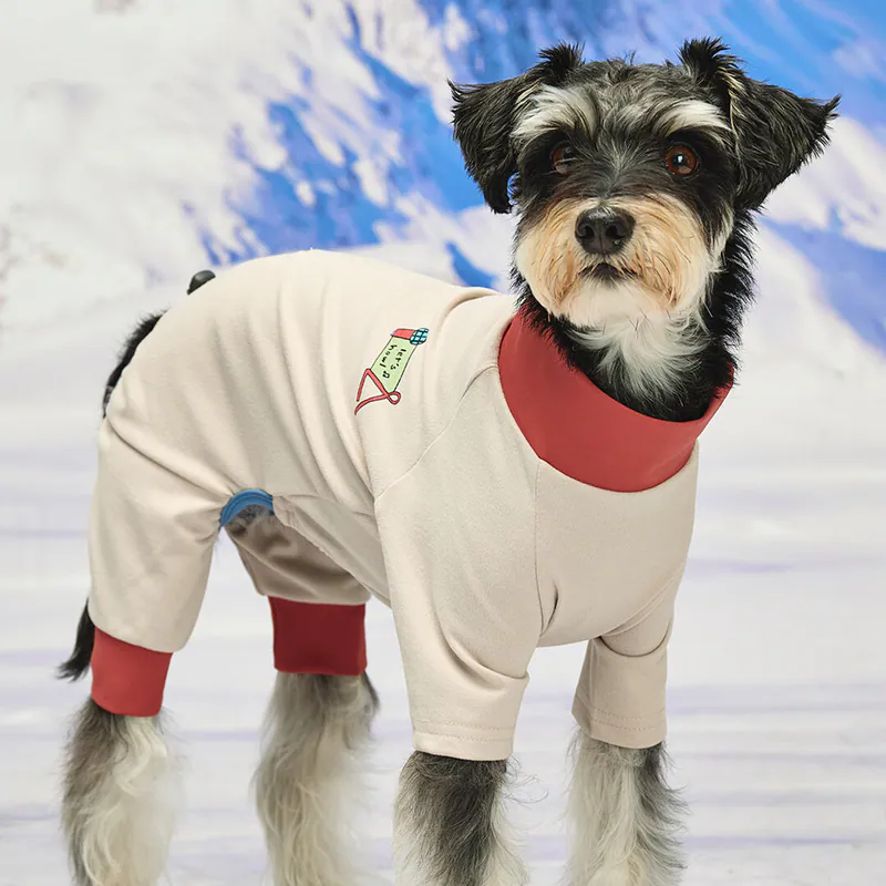 munikund- Howl Easy Fit 經典彈力四腳衣(奶茶棕)