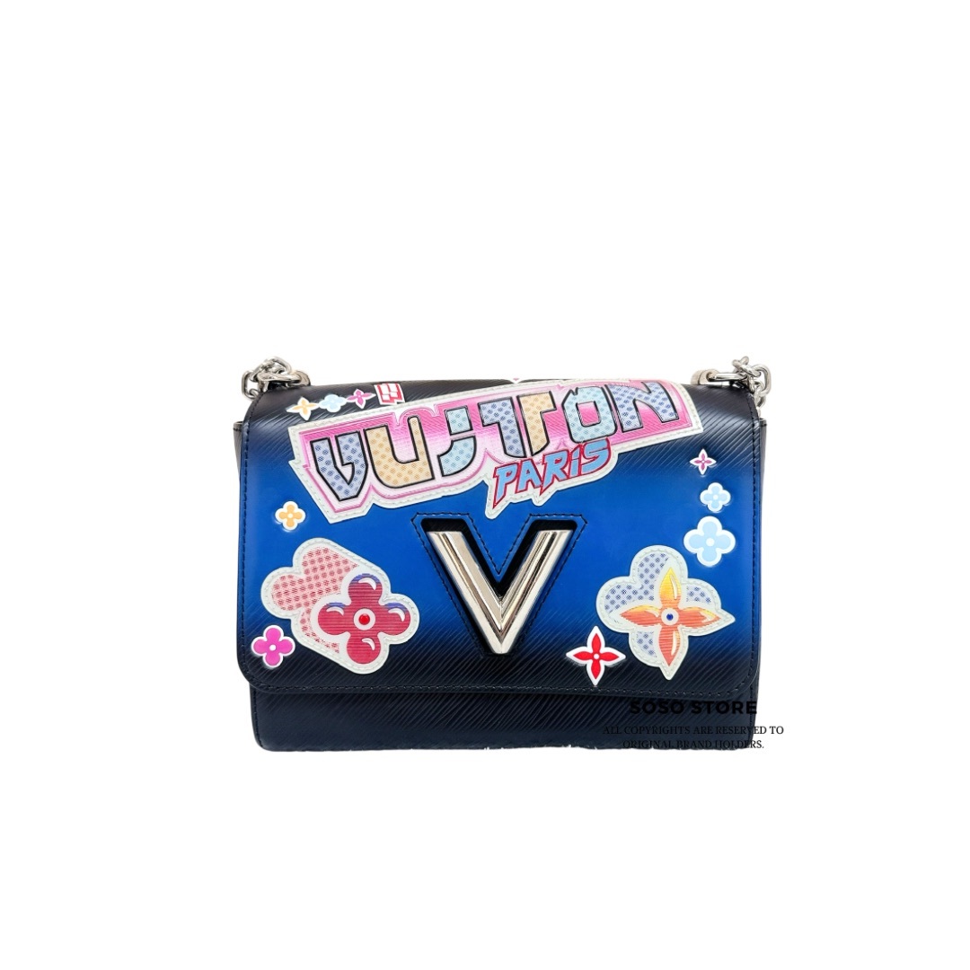 LV Epi Kawaii Blossom Twist MM - Black / Shw