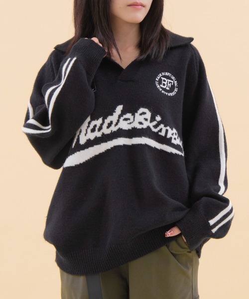 日本預訂 WINTER SALE WO Game Knit Polo