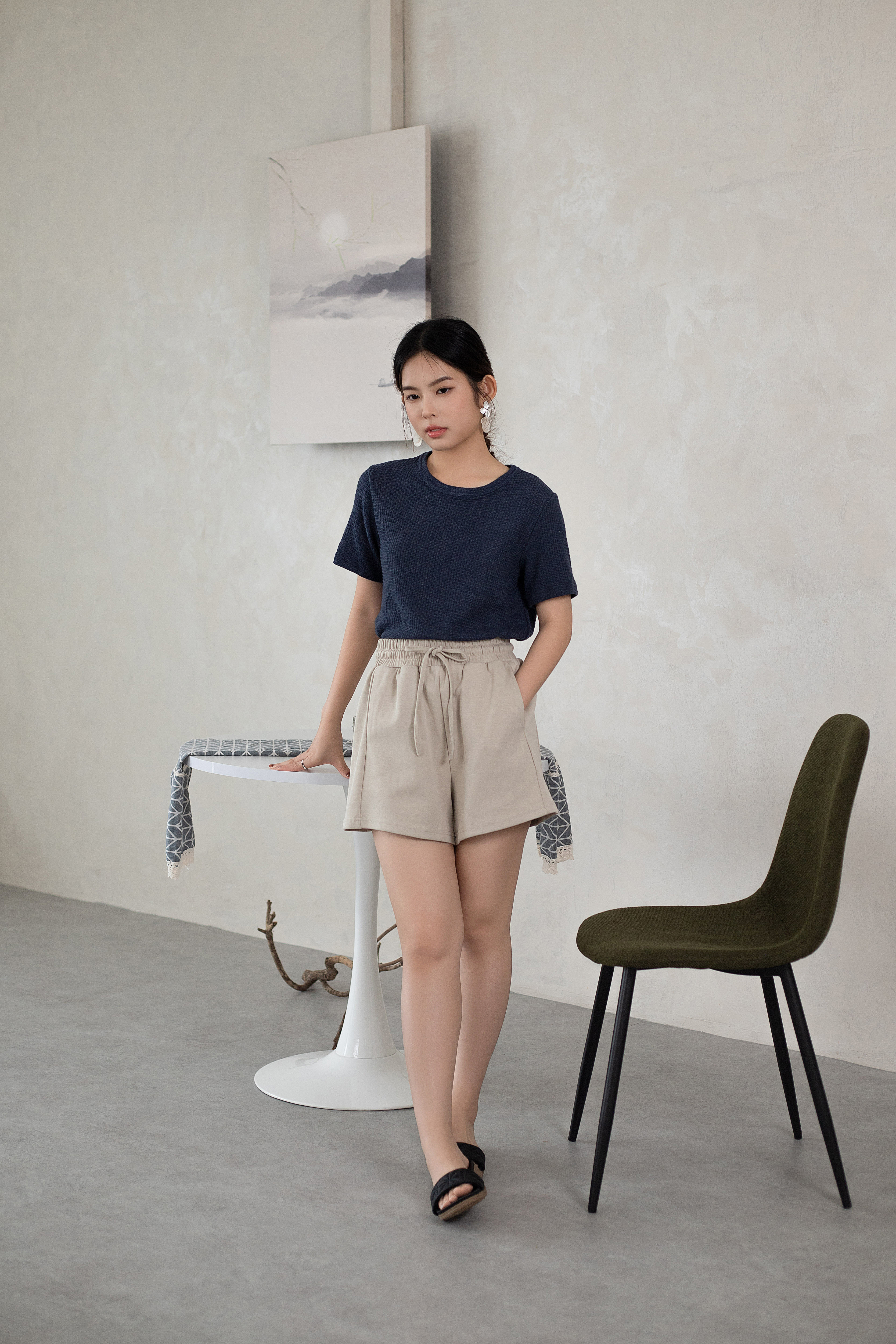 Yumo Relaxed Short Sand -2614PSSAN