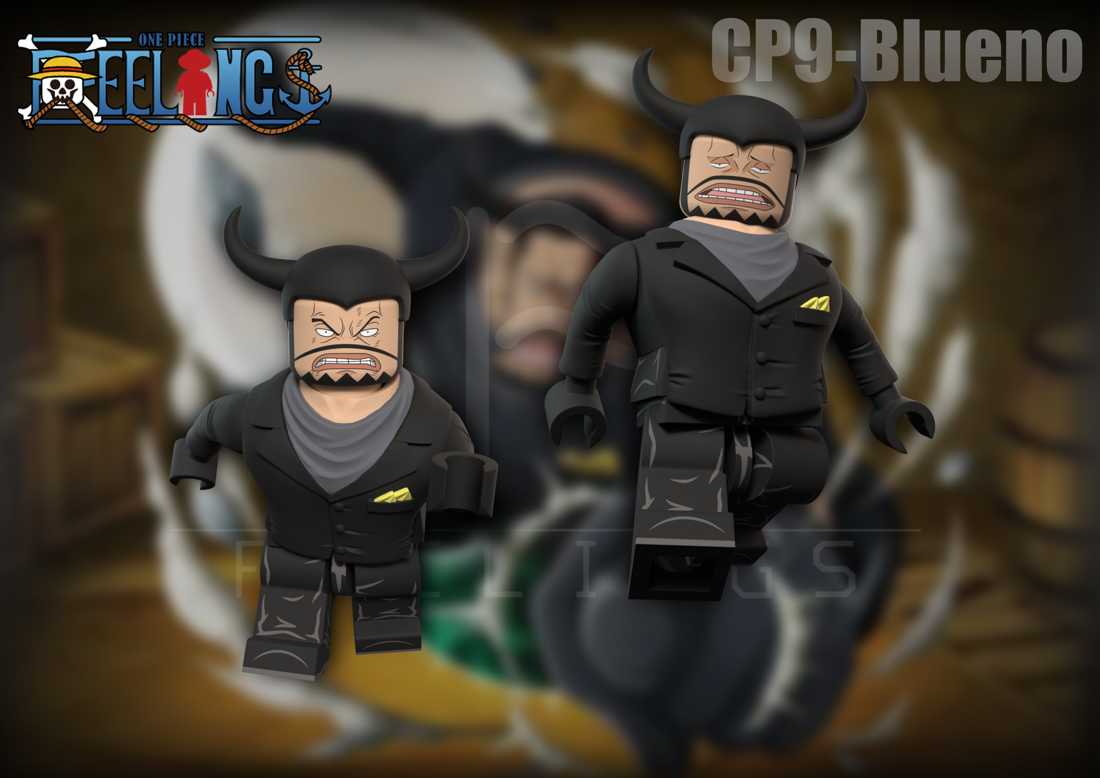 【預訂】【Feelings】CP9布魯諾